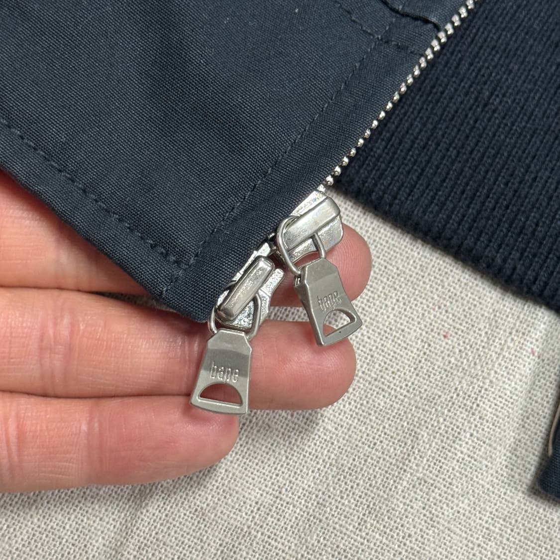 베이프 00s 사루 백로고 투웨이 봄버 자켓 S(100) 상품이미지6