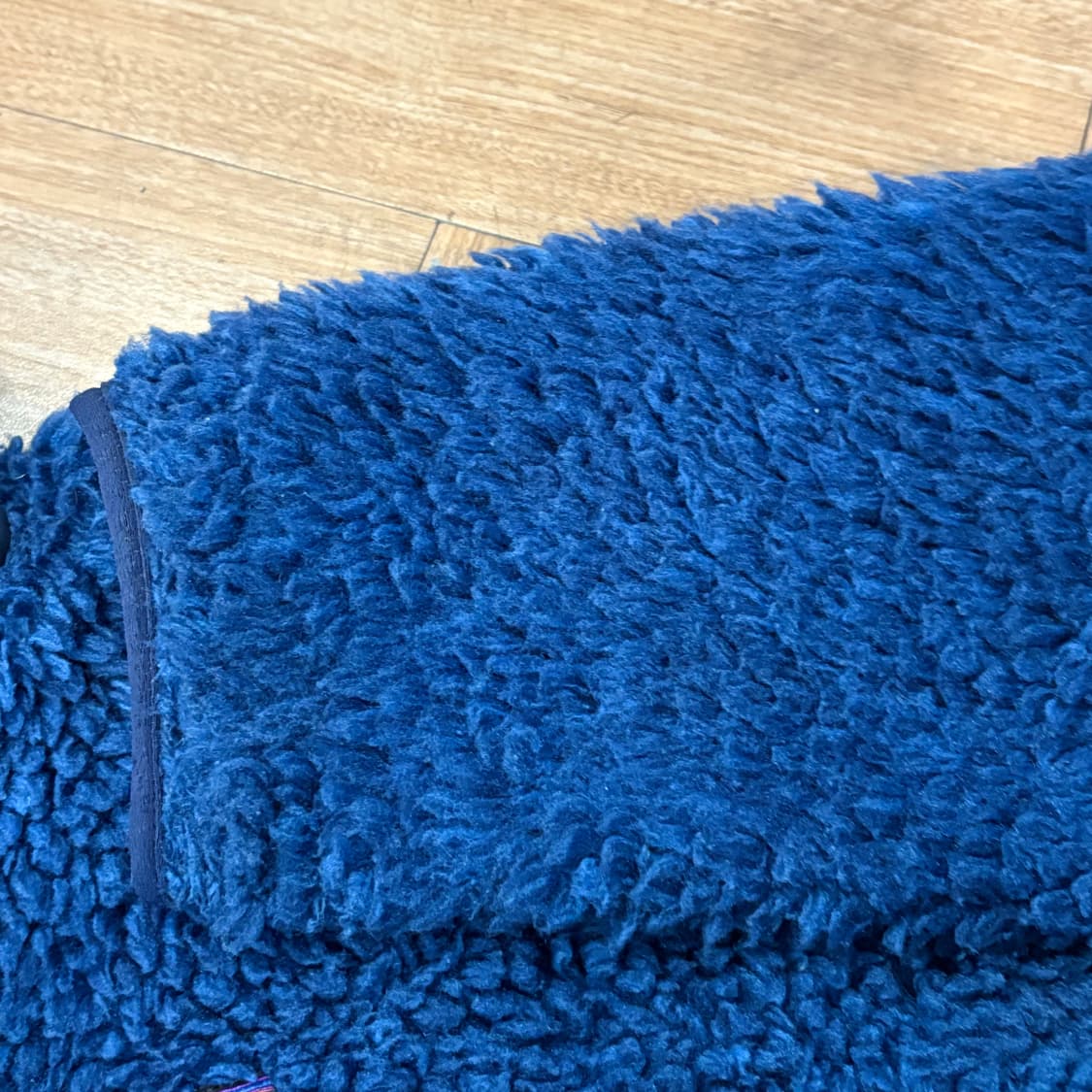 [M] USA 파타고니아 딥파일 후리스 가디건 자켓 네이비 플리스 상품이미지3