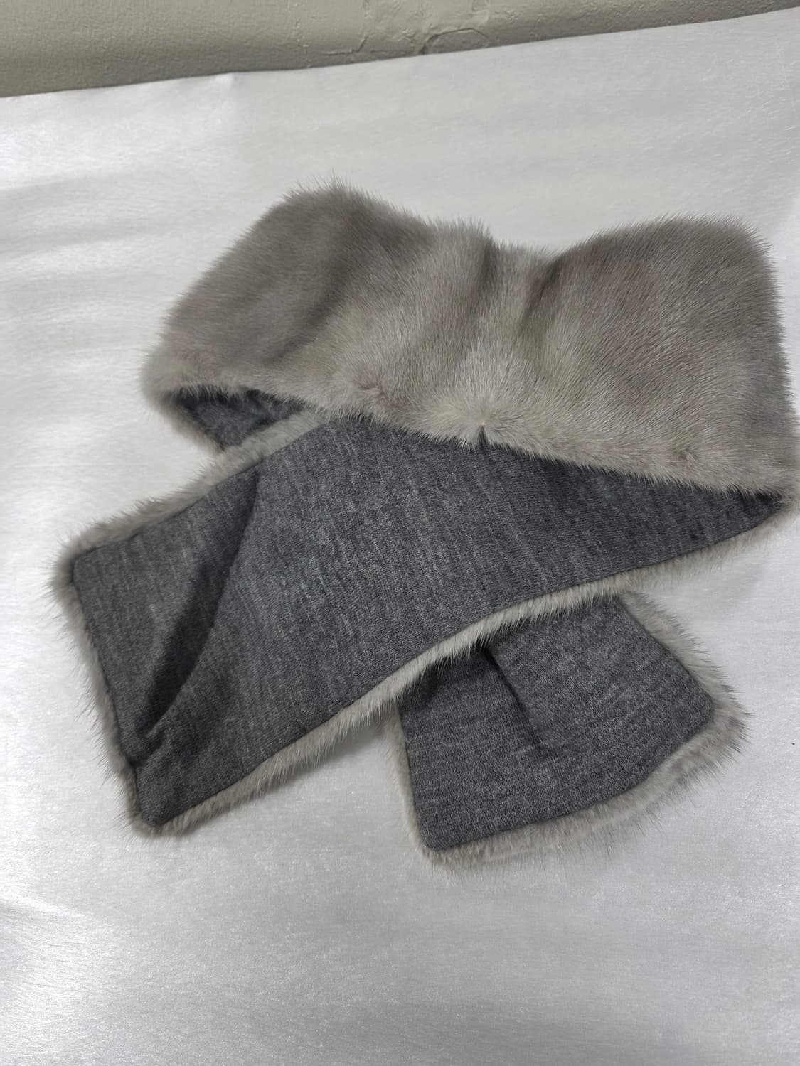 실버 통밍크 털 목도리 상품이미지3