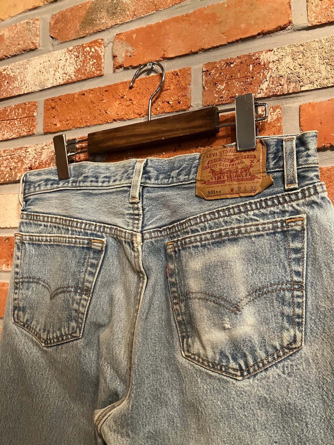 90s USA 빈티지 리바이스 501xx 데님 팬츠 상품이미지6