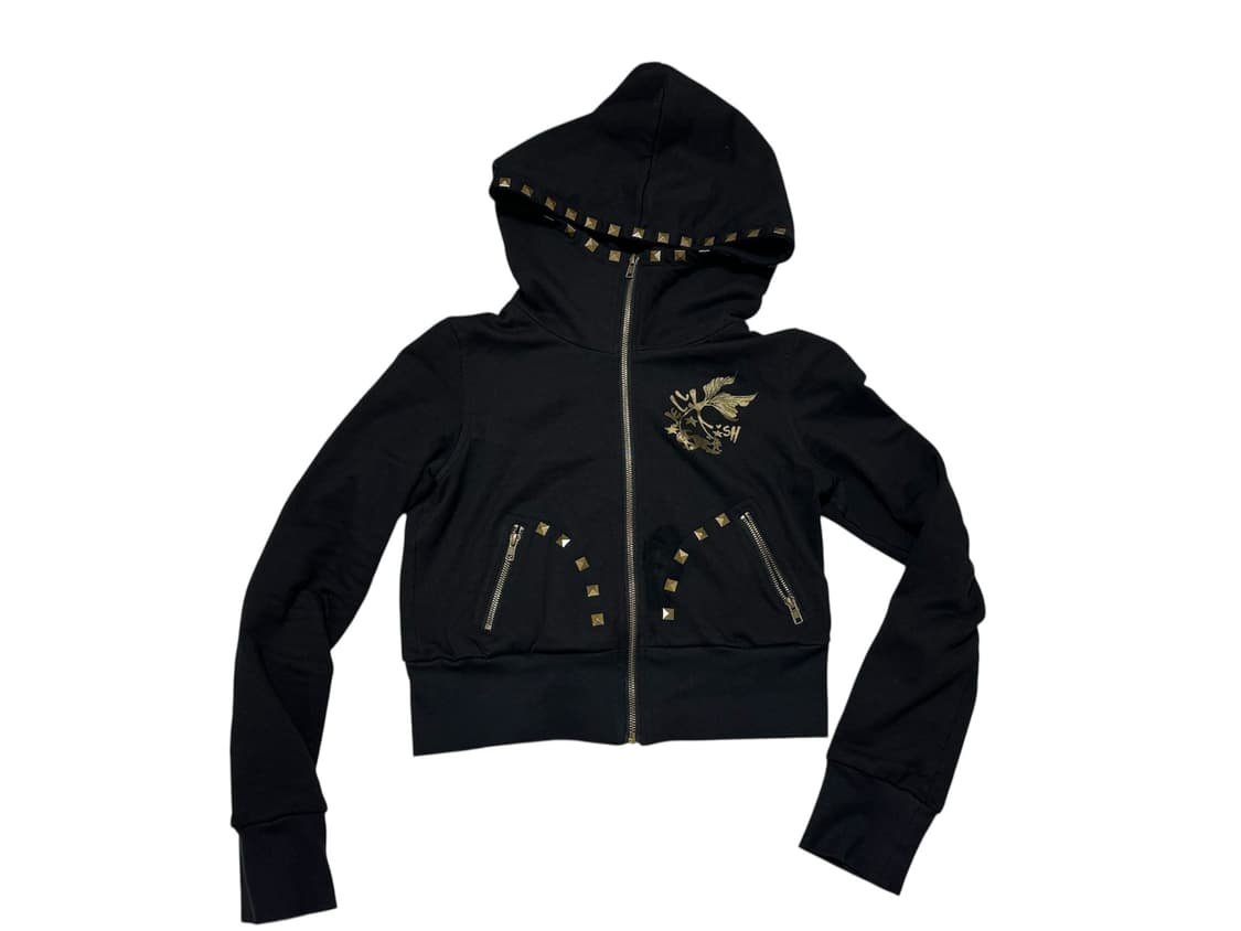 골드 스터드 하이넥 후드집업 (샵페어리,히스테릭글래머걸들 추천) 상품이미지2