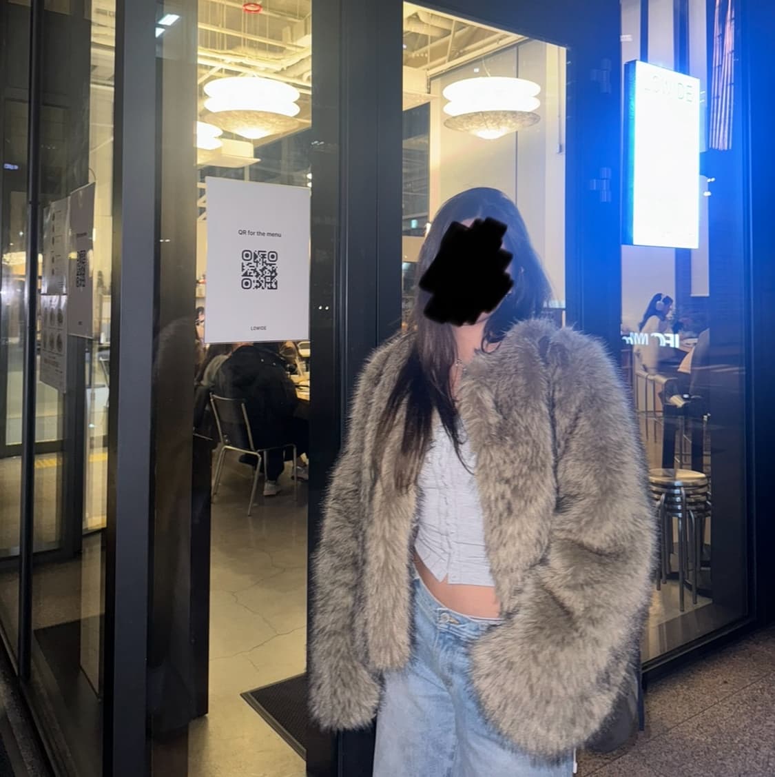 오데스 아멜리아 퍼 자켓 AMELIA FUR JK - 베이지 상품이미지3