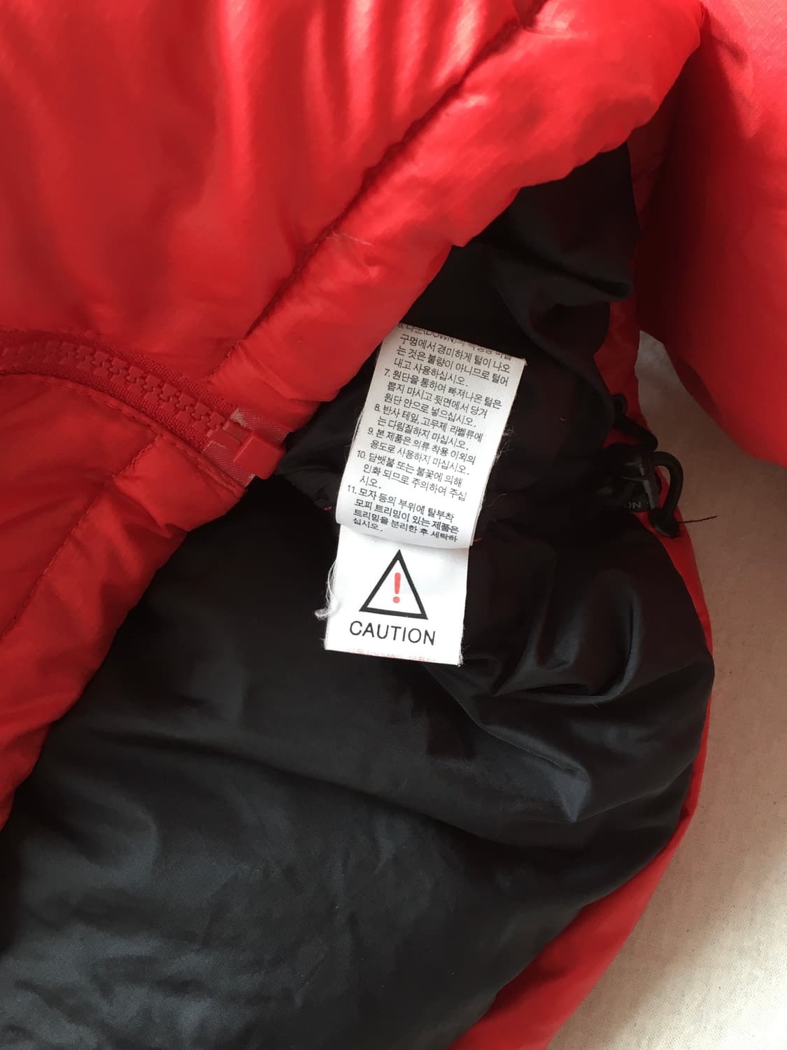 노스페이스 가슴로고 눕시패딩 상품이미지7