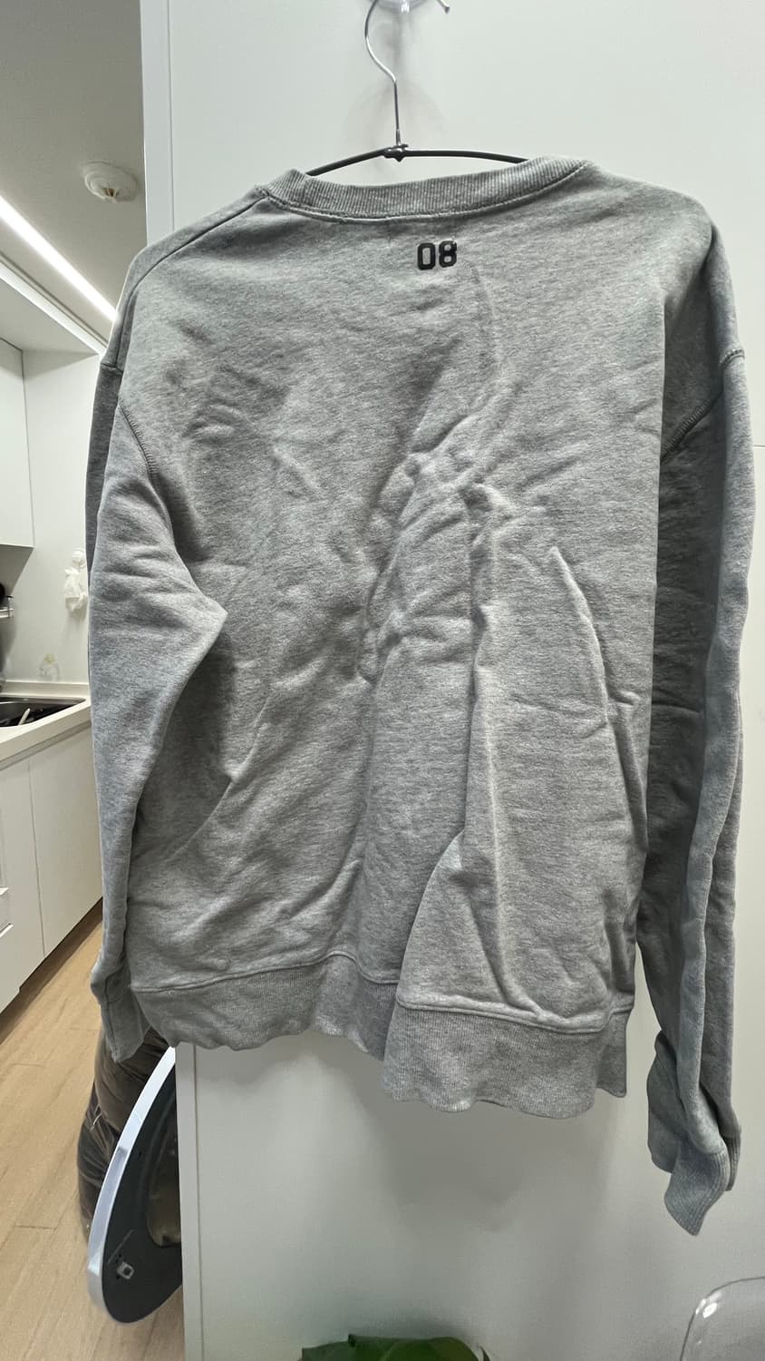 커버낫 맨투맨 그레이 사이즈 m 상품이미지3