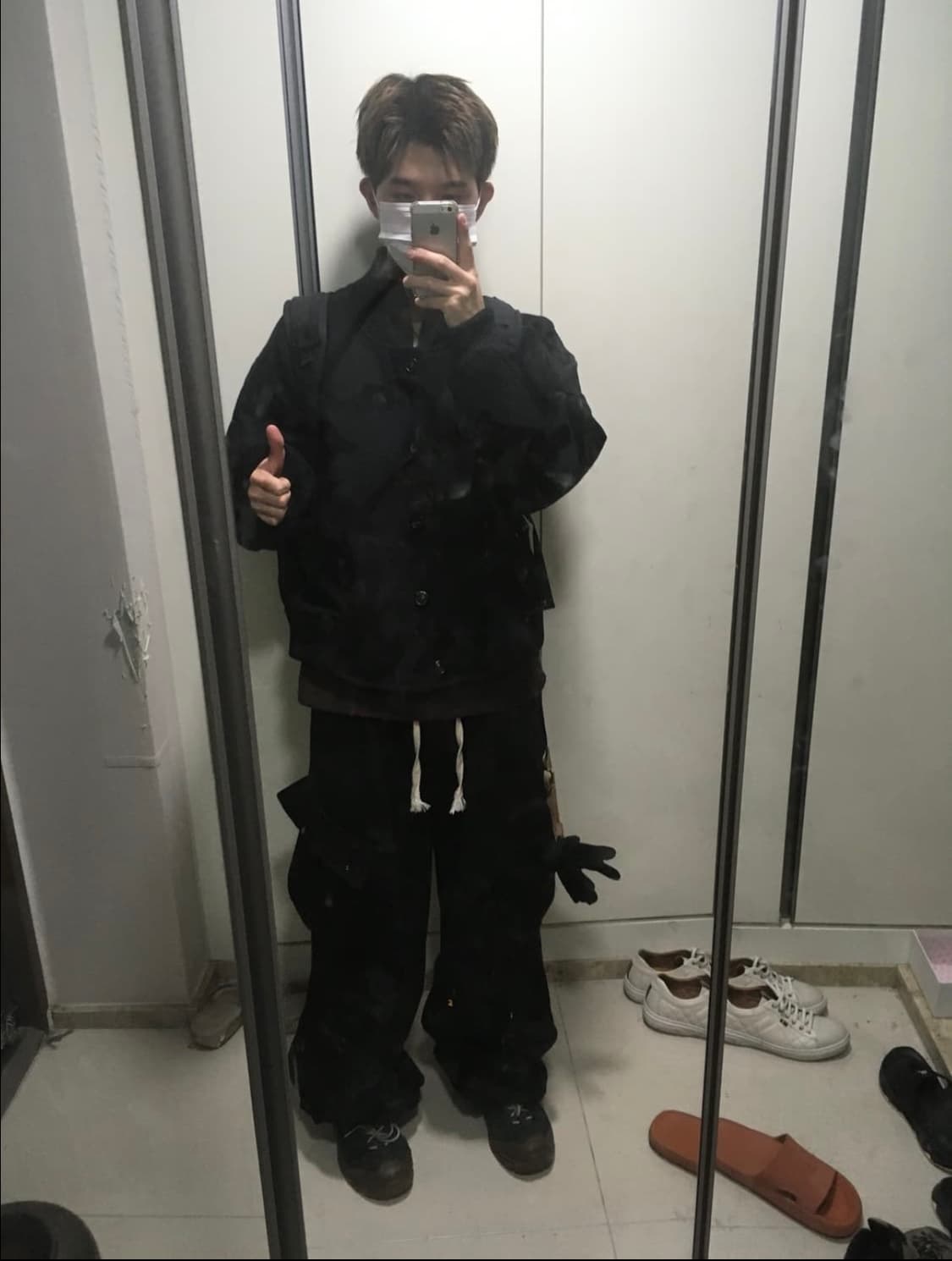 카락터 울 블루종 자켓 01 사이즈 상품이미지1