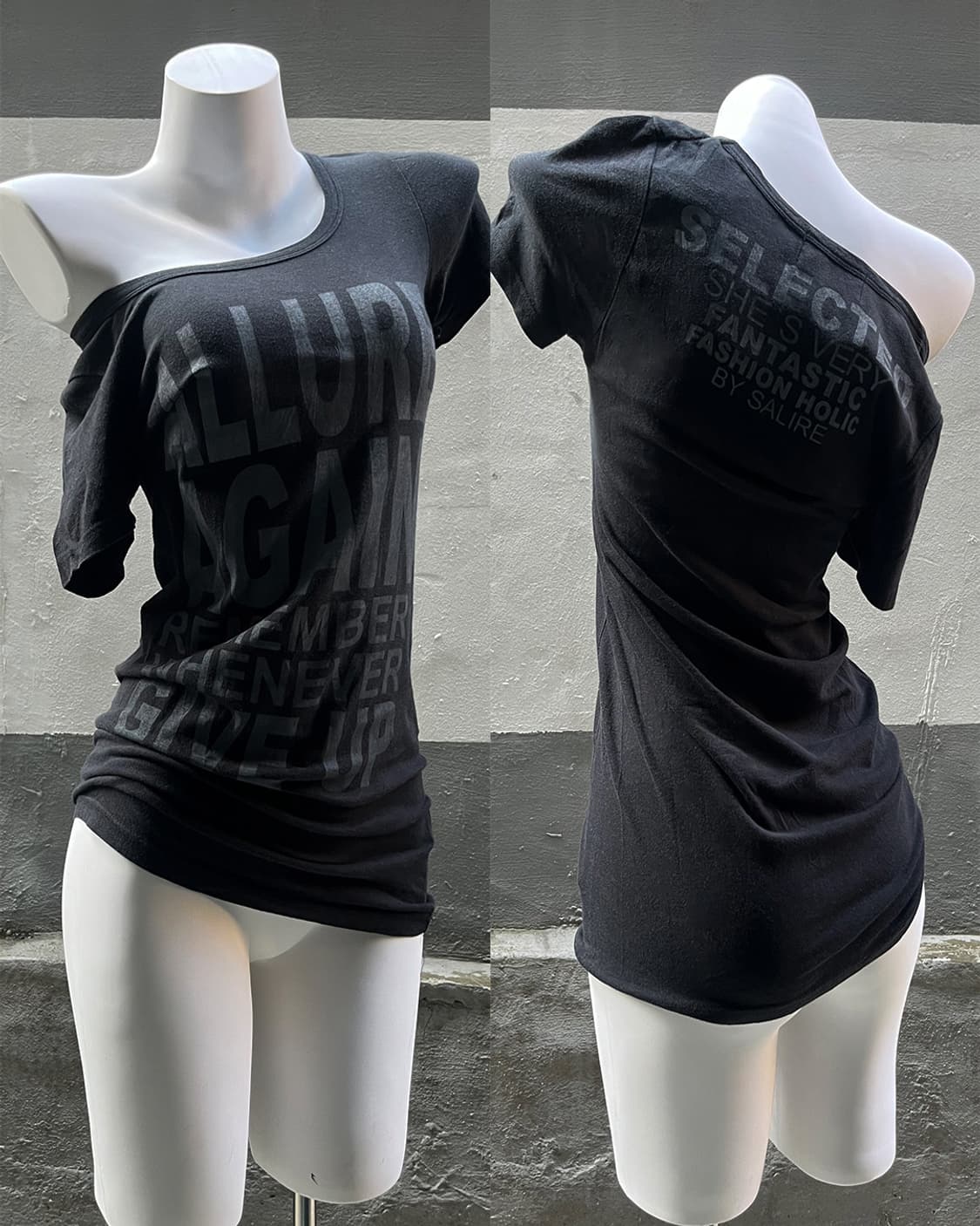 Y2K Faded Print T-shirts 상품이미지1