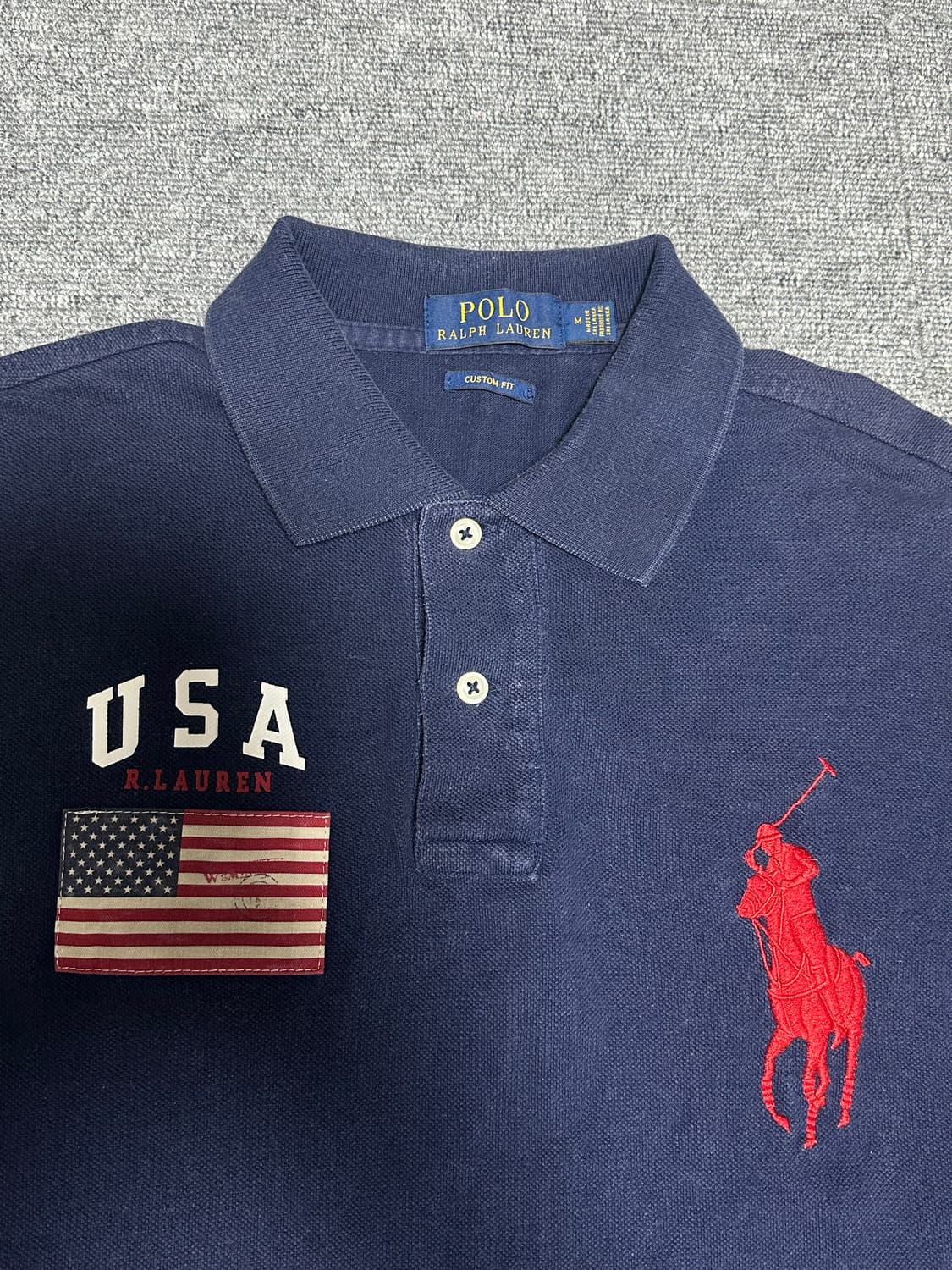 폴로 빅포니 usa 카라티 네이비 상품이미지2