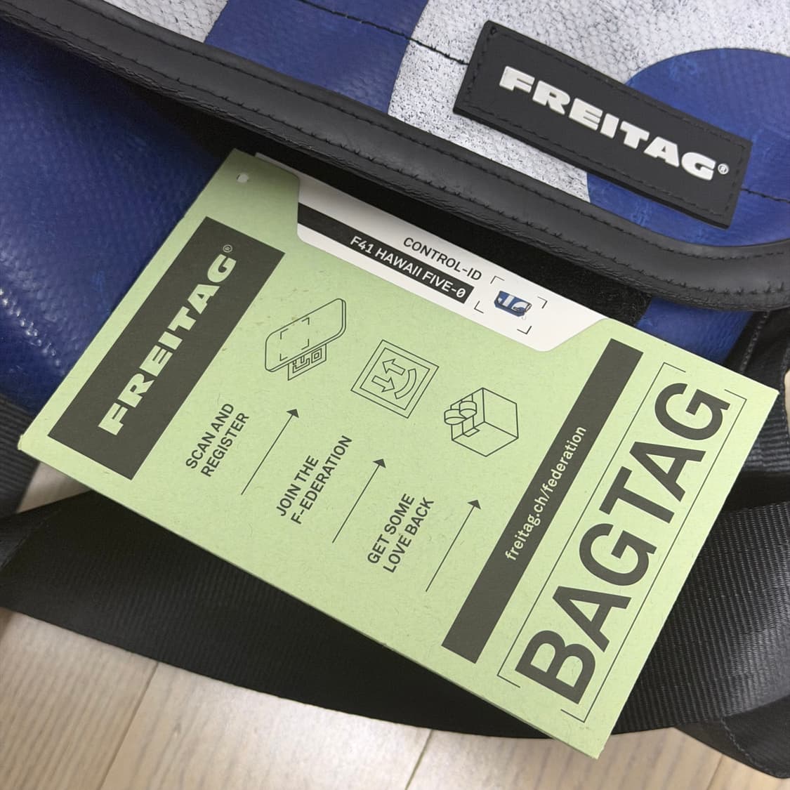 프라이탁 하파오 네이비실버 상품이미지2