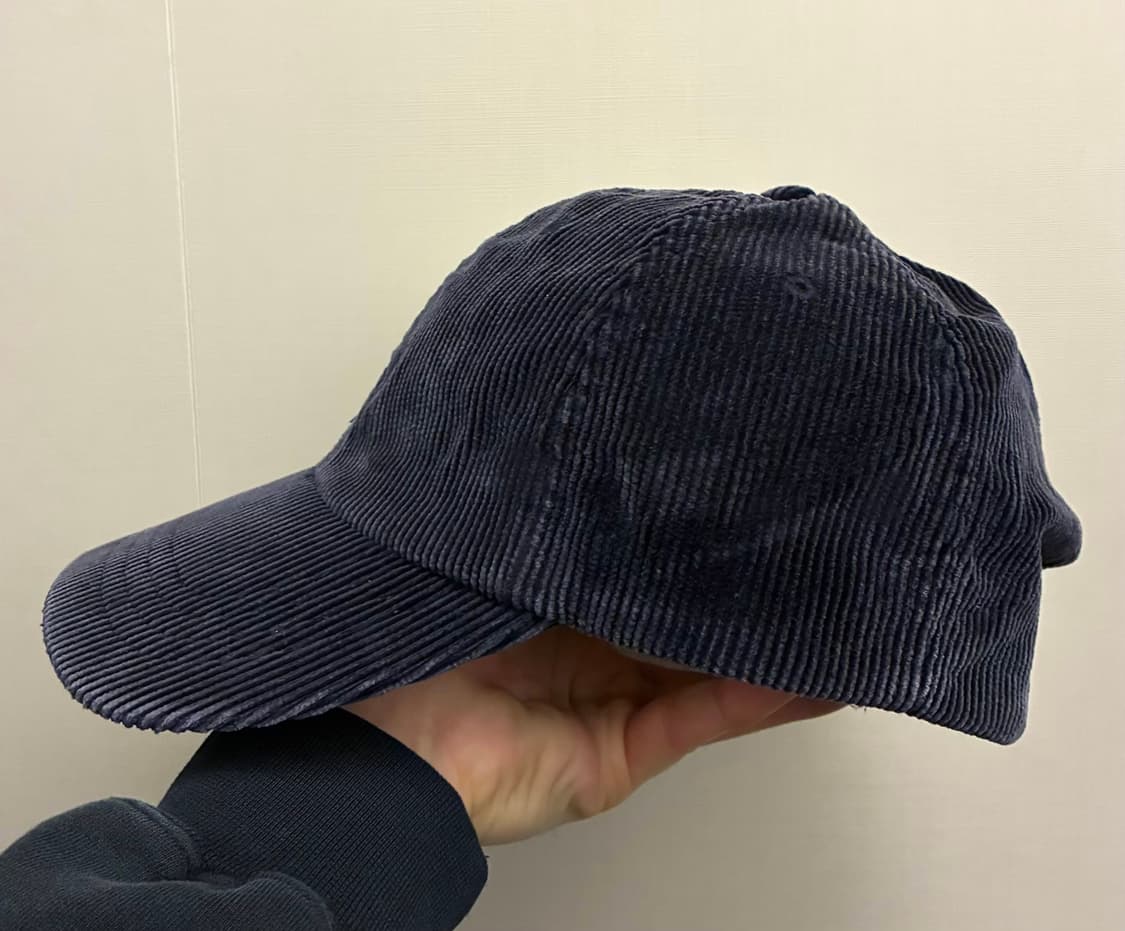 (F)폴로랄프로렌 베이스볼 코듀로이 네이비 볼캡모자 블랙 상품이미지3