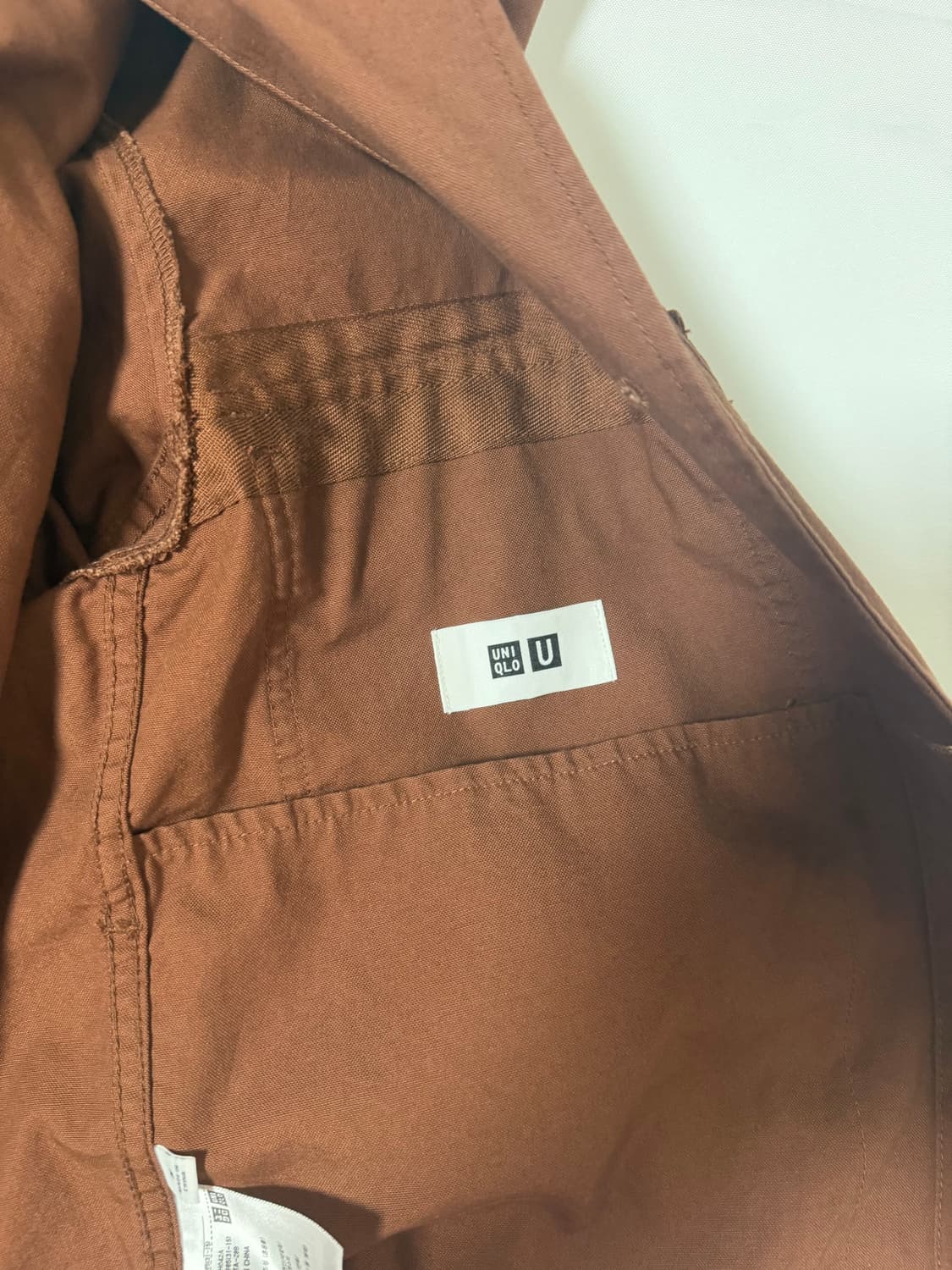 유니클로 U 워크 자켓(브라운 M) 상품이미지3
