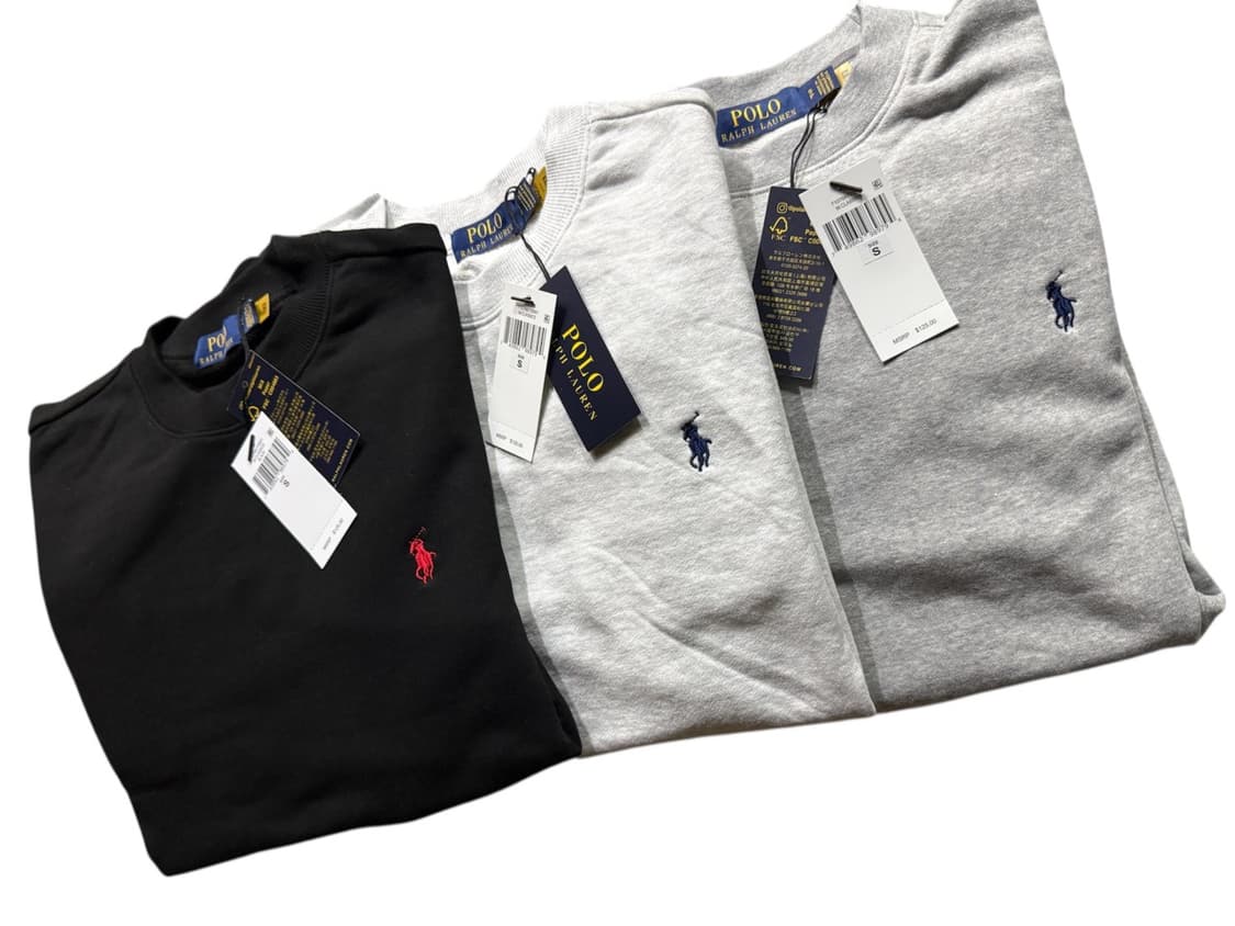 폴로 맨투맨 S 공용 95 (새상품) 상품이미지2