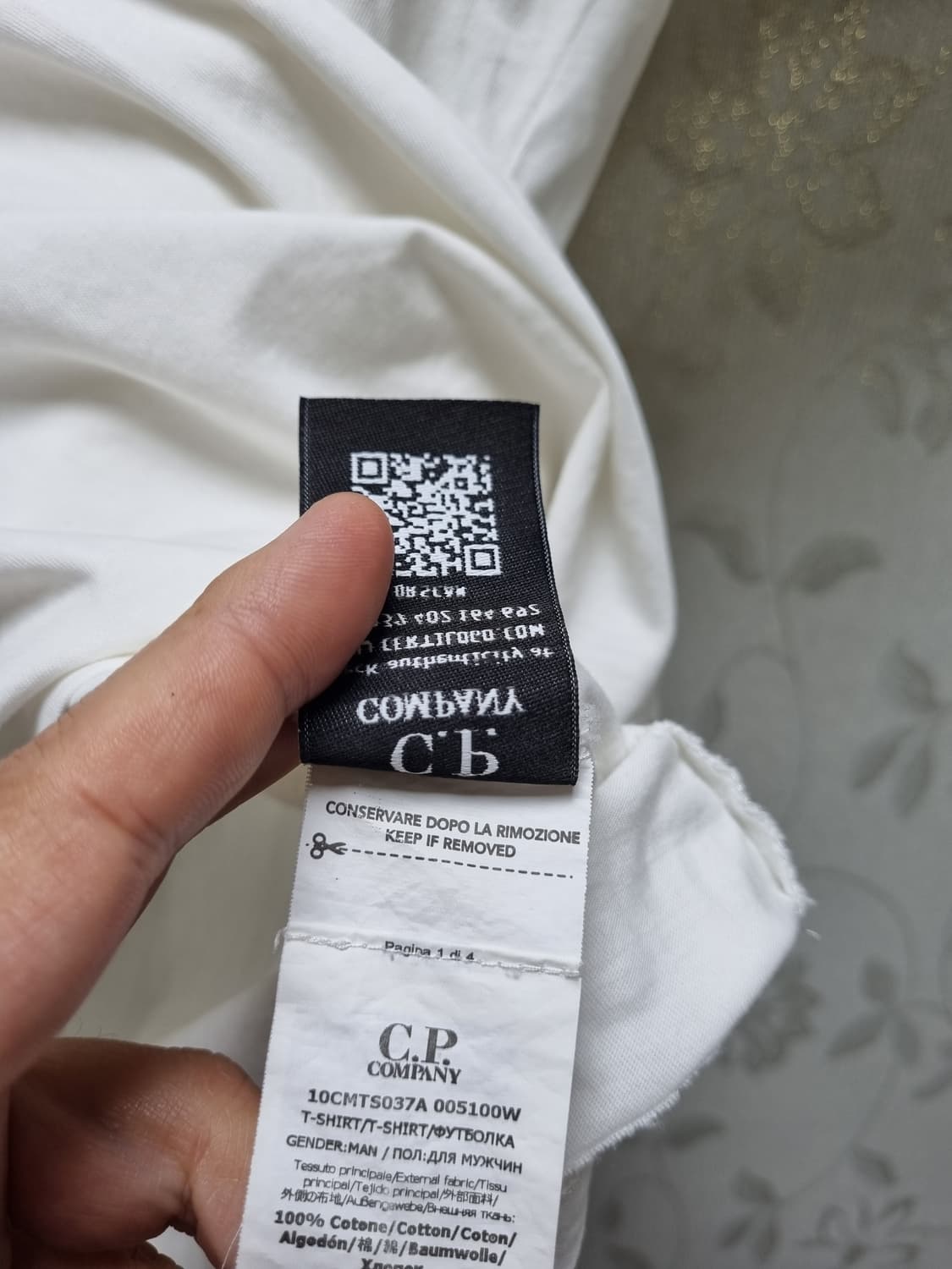 [xxl/110/정품] cp컴퍼니 고글프린팅 반팔 상품이미지8