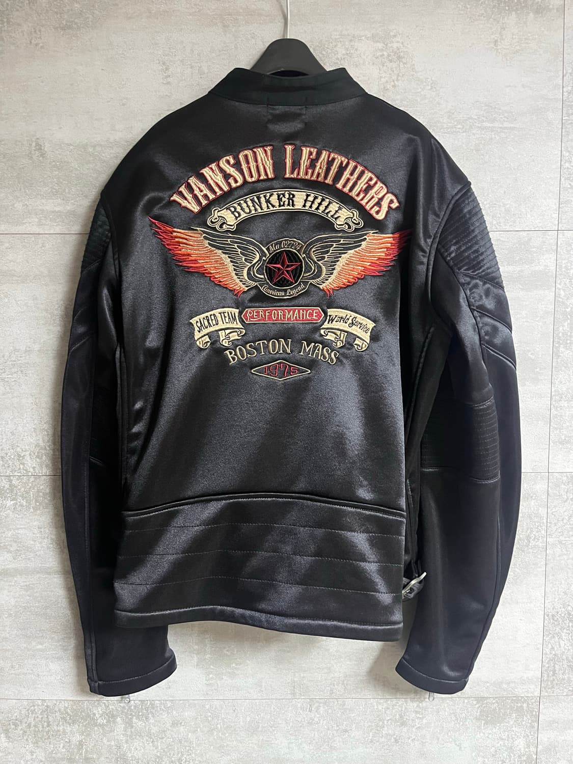 Vanson Leather biker jacket 상품이미지3
