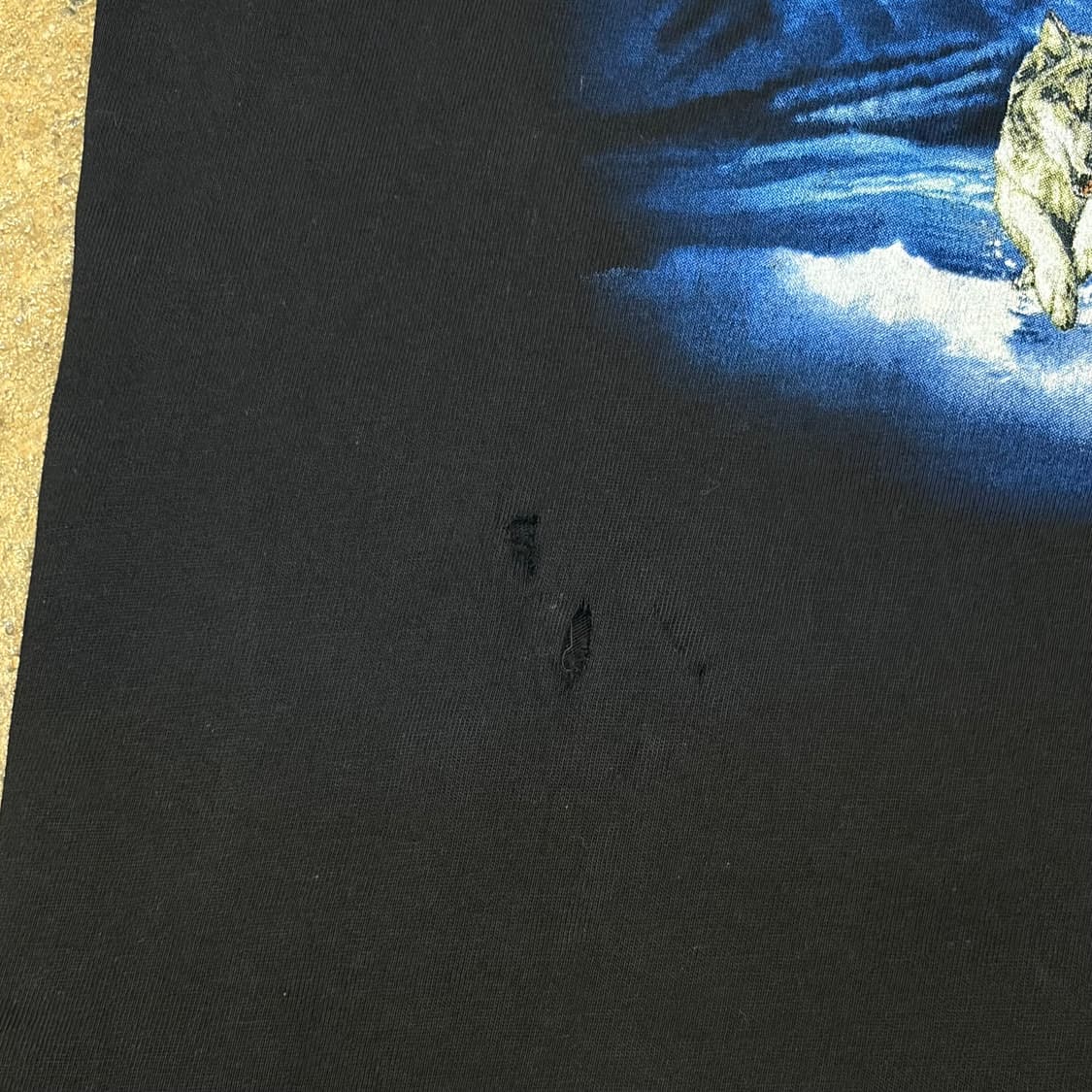 미국 빈티지 할리데이비슨 울프 반팔티 상품이미지6