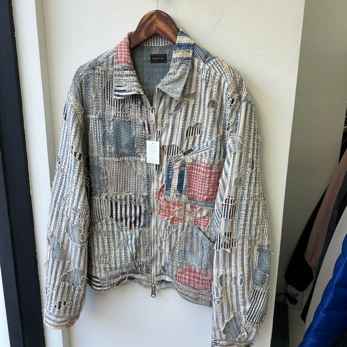 15929 - 캐피탈 리버티 보로 집업 블루종 자켓 상품이미지2