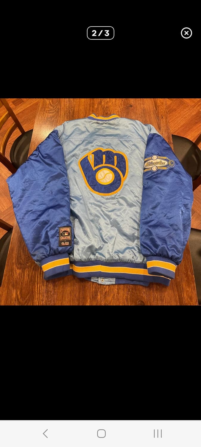 밀워키 브루워스 스타디움자켓 상품이미지2