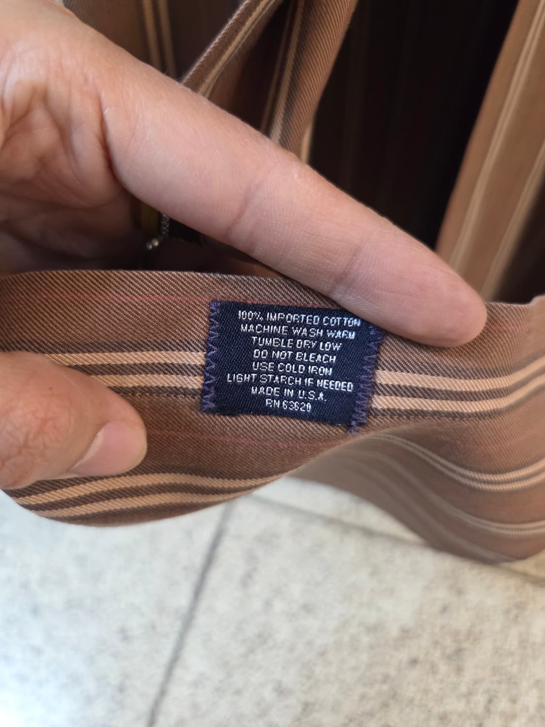 버버리 made in usa 빈티지 셔츠 105 상품이미지4