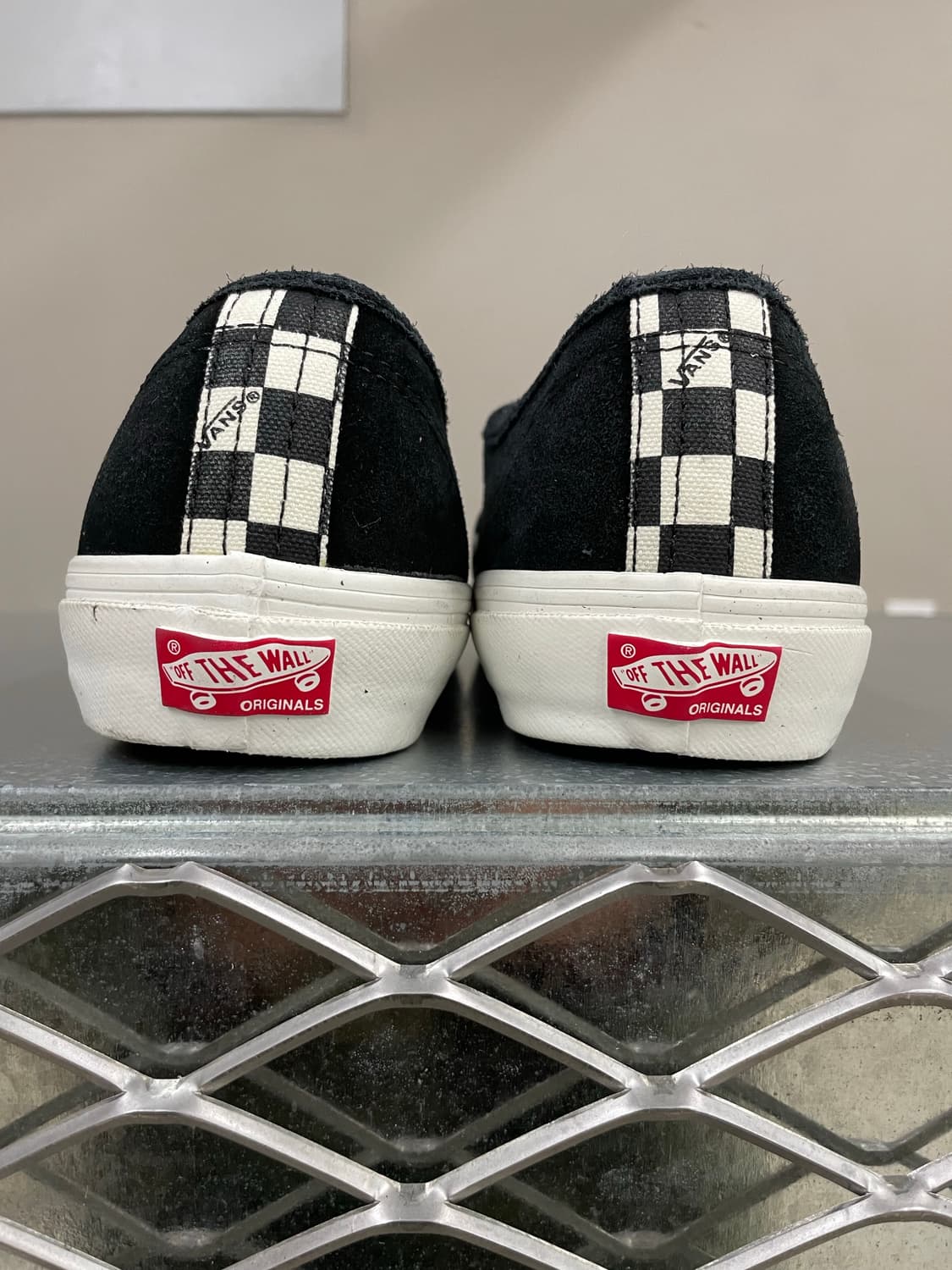 반스 볼트OG 어센틱 블랙 체커보드 토 275 (gr-4219) 상품이미지3
