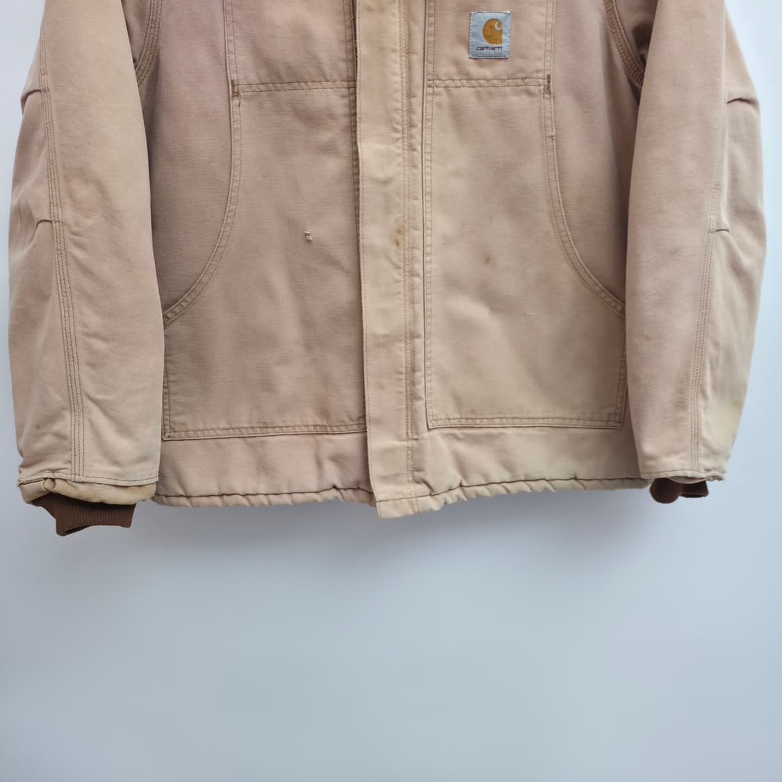 [L] 칼하트 브라운 워크 자켓 상품이미지3