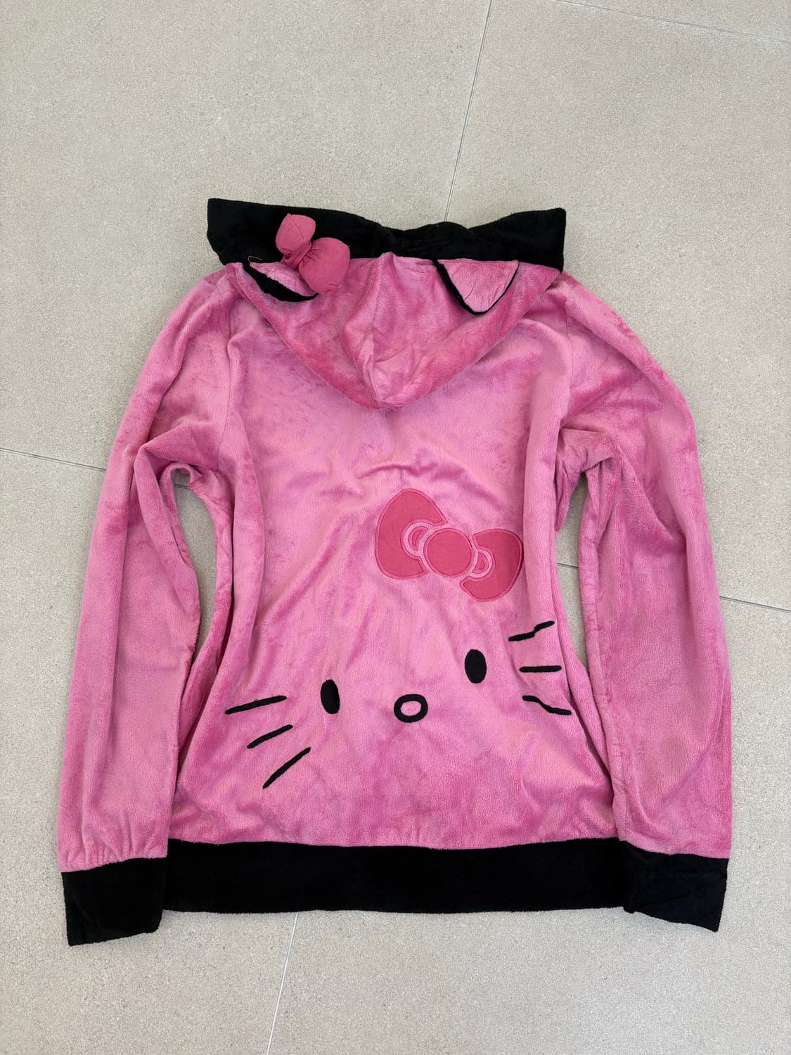 핑크 벨벳 키티 후드집업 상품이미지1