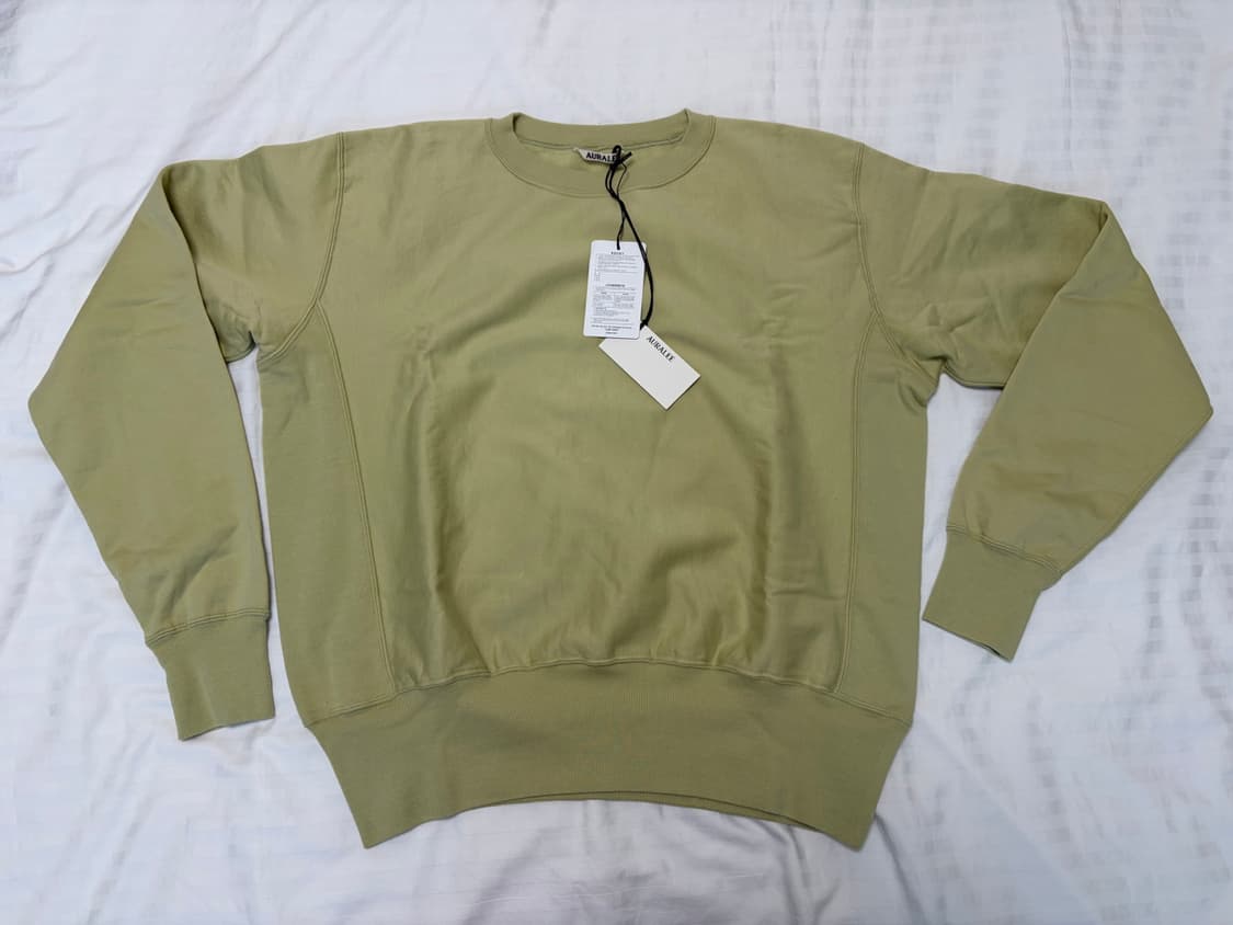 오라리 엘라스틱 하이게이지 스웻 3사이즈 새상품 상품이미지4