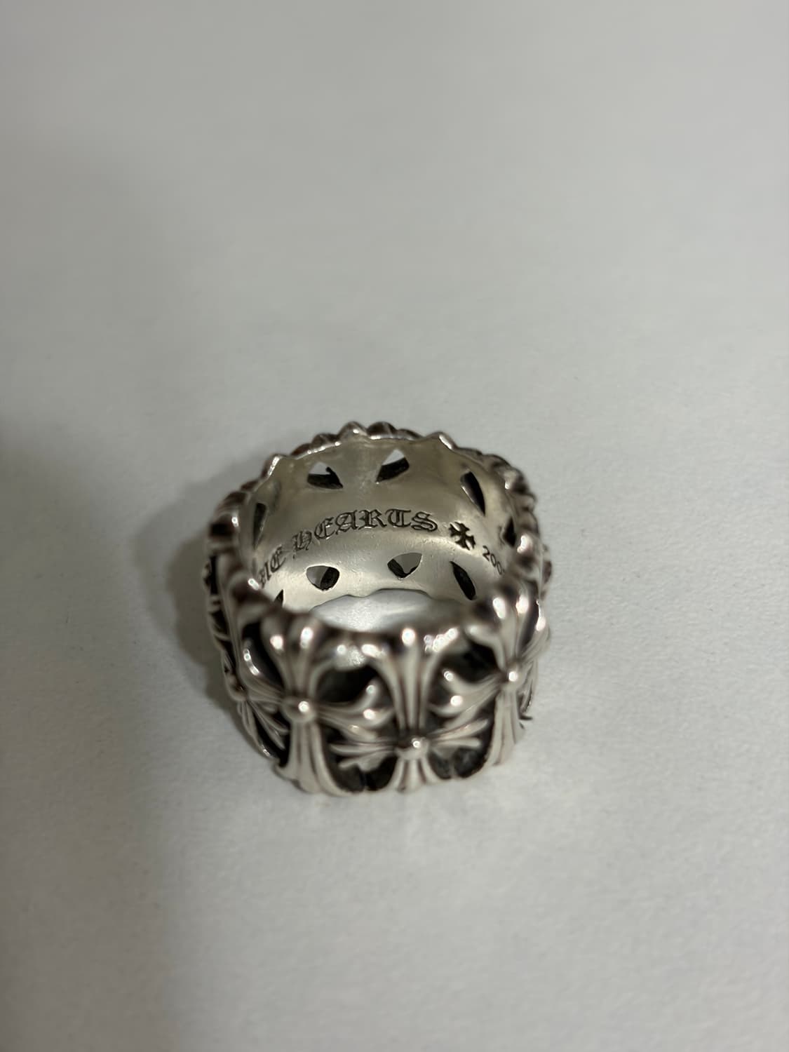 크롬하츠 세메터리 라운드링 14-15호 상품이미지8