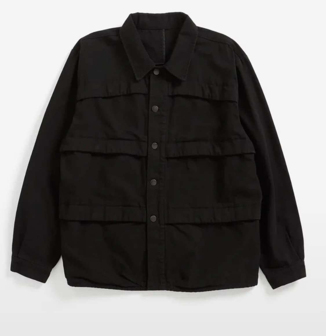 해칭룸 워크 자켓(6P Work Jacket V2 Washed Black 상품이미지1