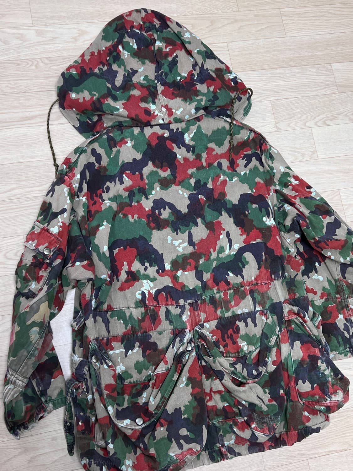 스위스군 M70 알펜플라쥬(Alpenflage) 필드 자켓 상품이미지4