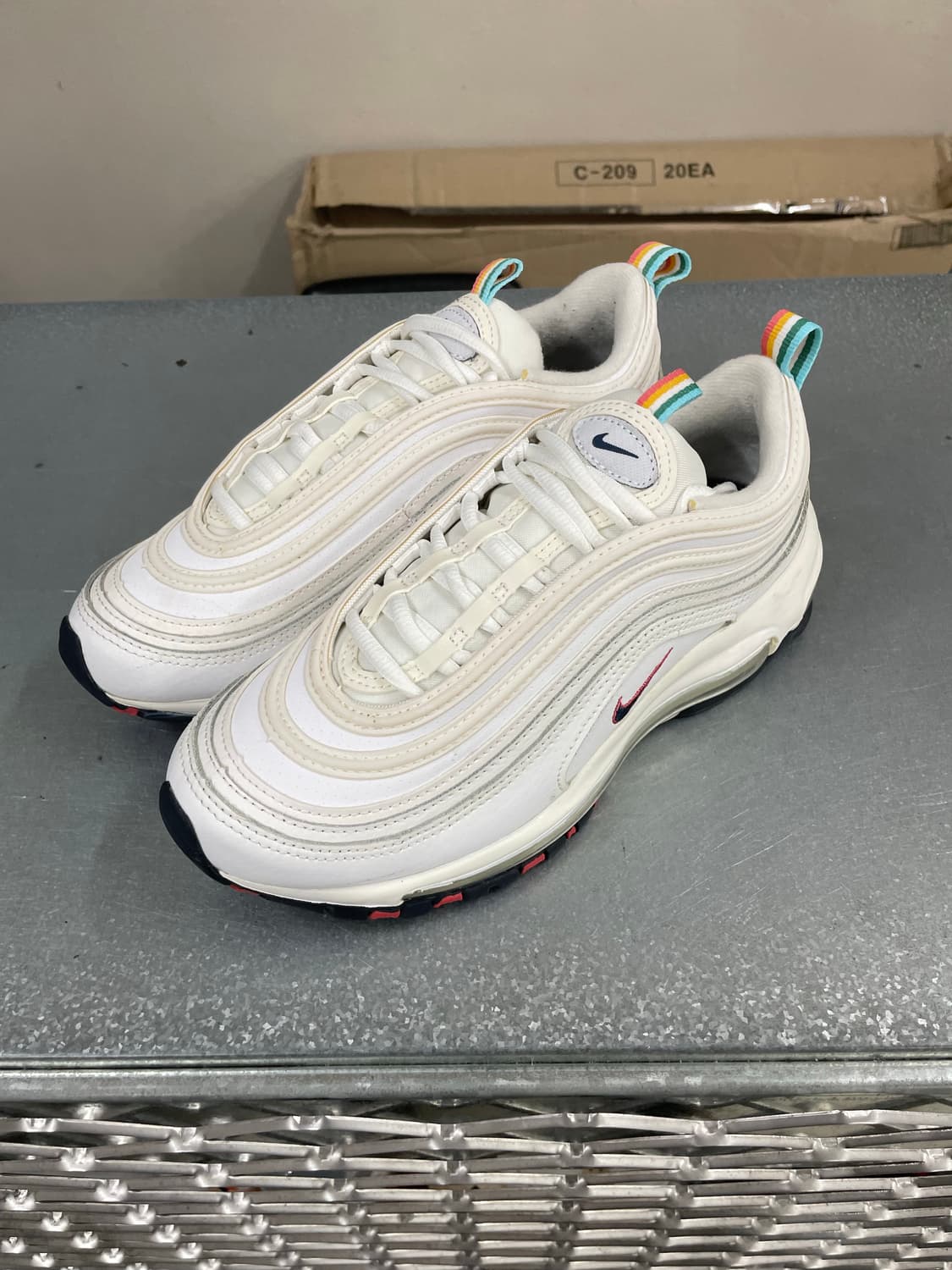 나이키 에어맥스 97 서밋 화이트 로즈 235 상품이미지2