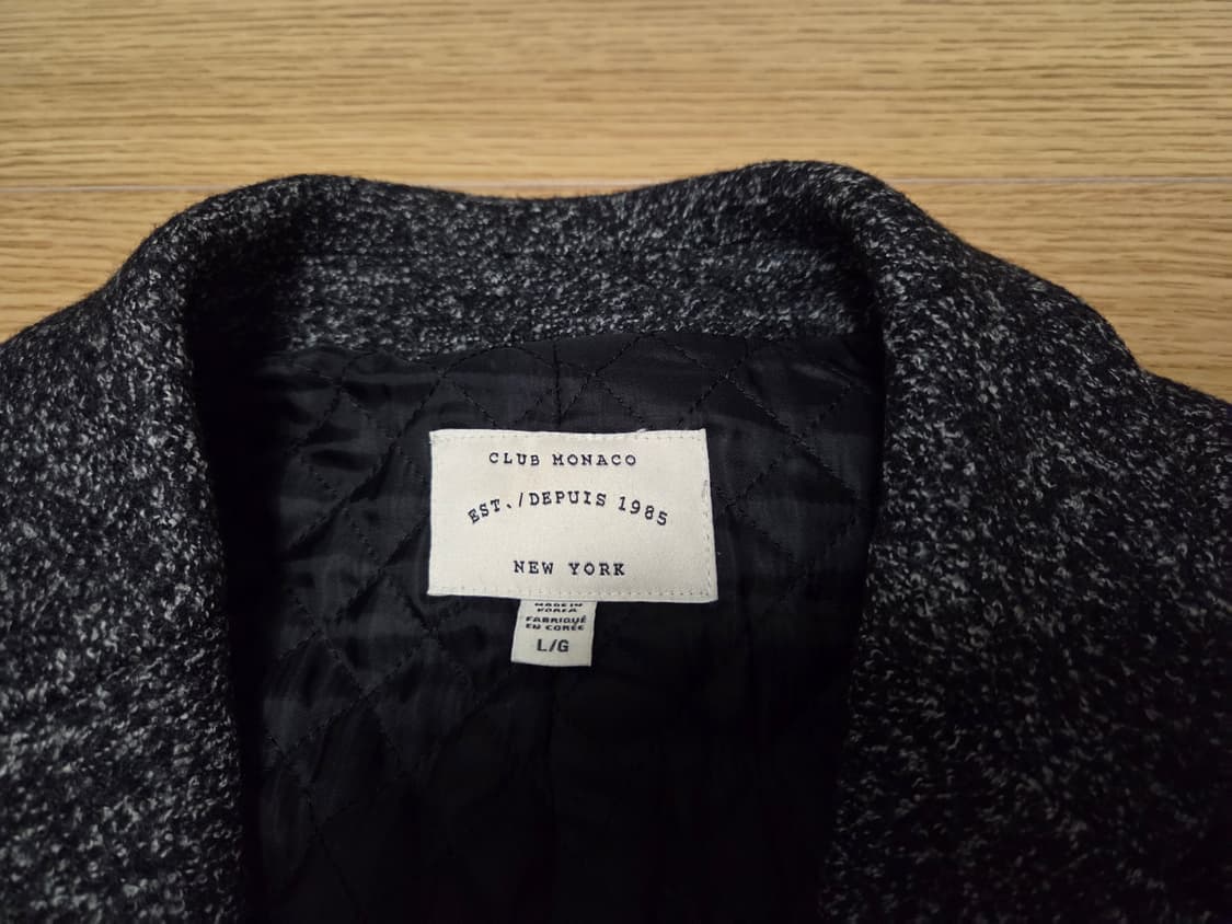 클럽 모나코  트위드 싱글 코트  상품이미지3