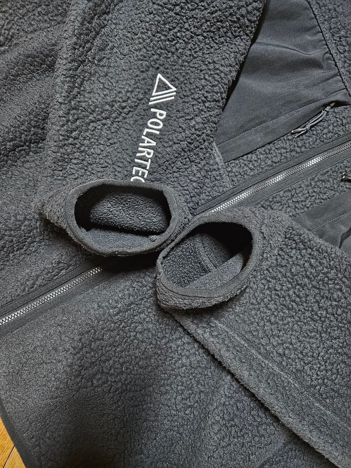 나이키 acg 아크틱 울프 악티울프 플리스 후리스 자켓 양털 xl 블랙  상품이미지4