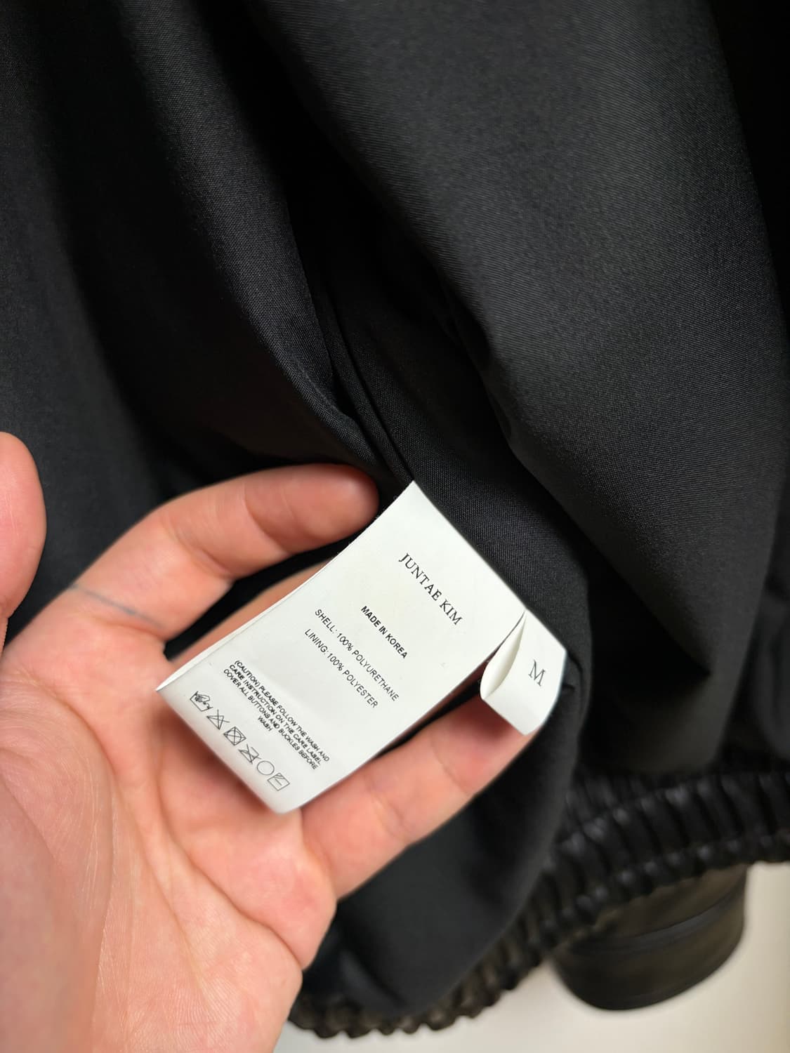 준태킴 jtk 아티저널 코르셋 레더 자켓 상품이미지3