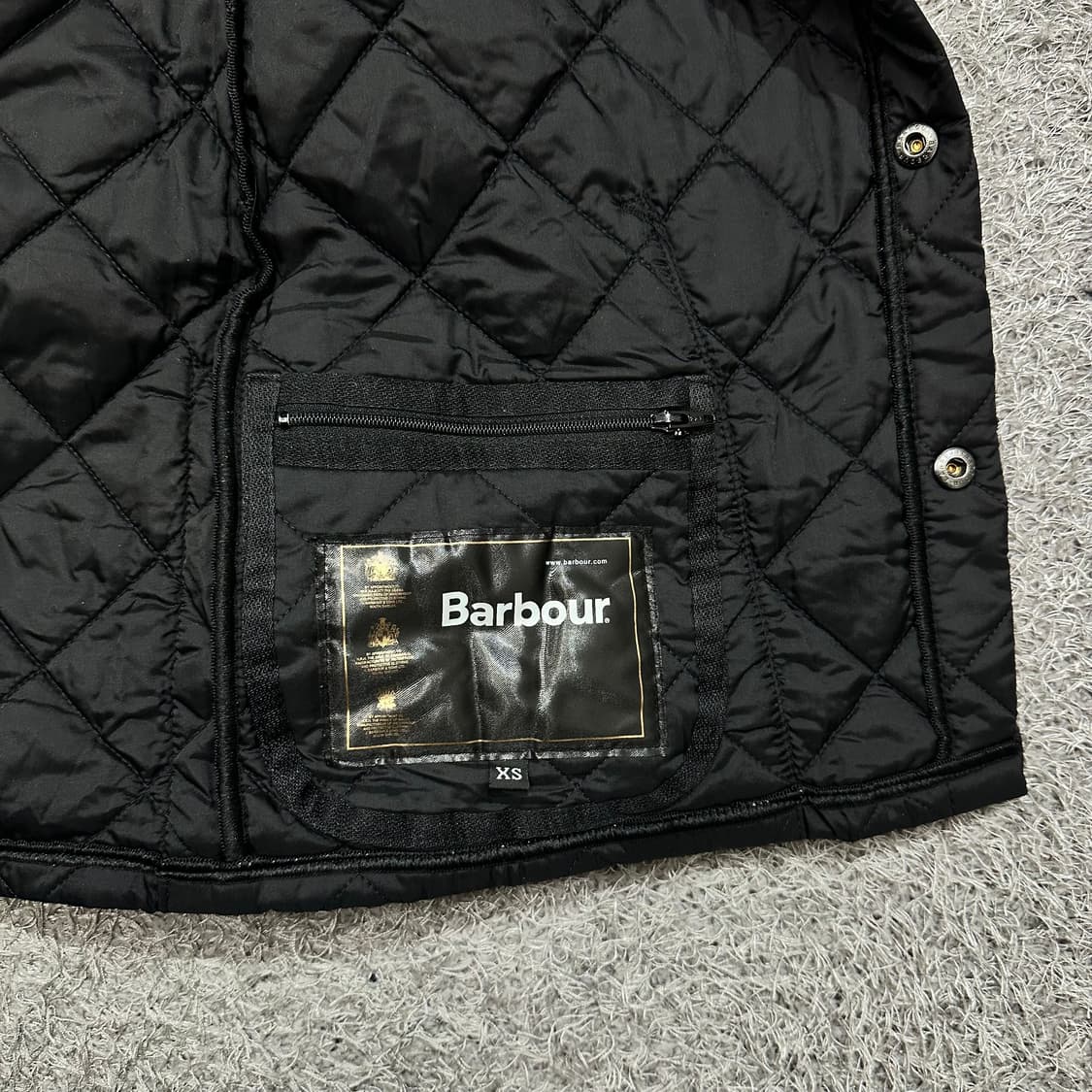 [우먼90] 바버 퀼팅자켓 상품이미지3