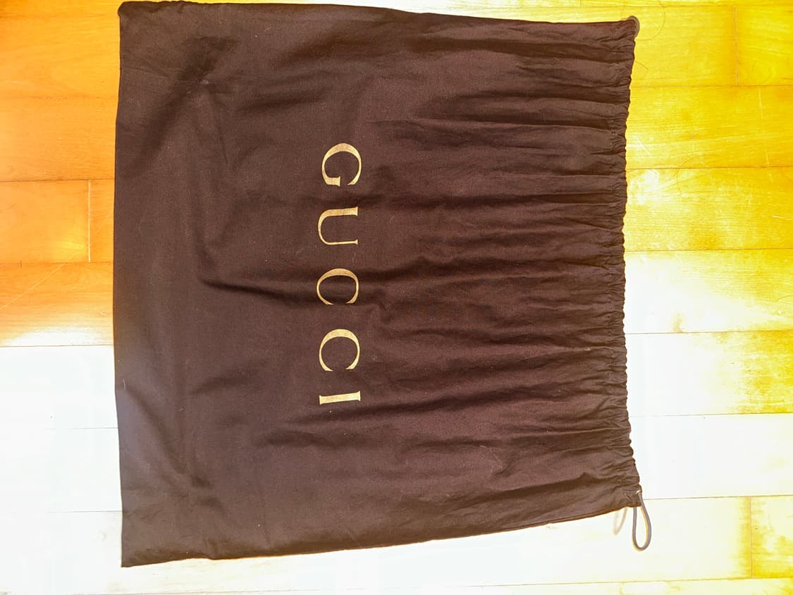 구찌 시마 수키 레더 숄더백 브라운 상품이미지9