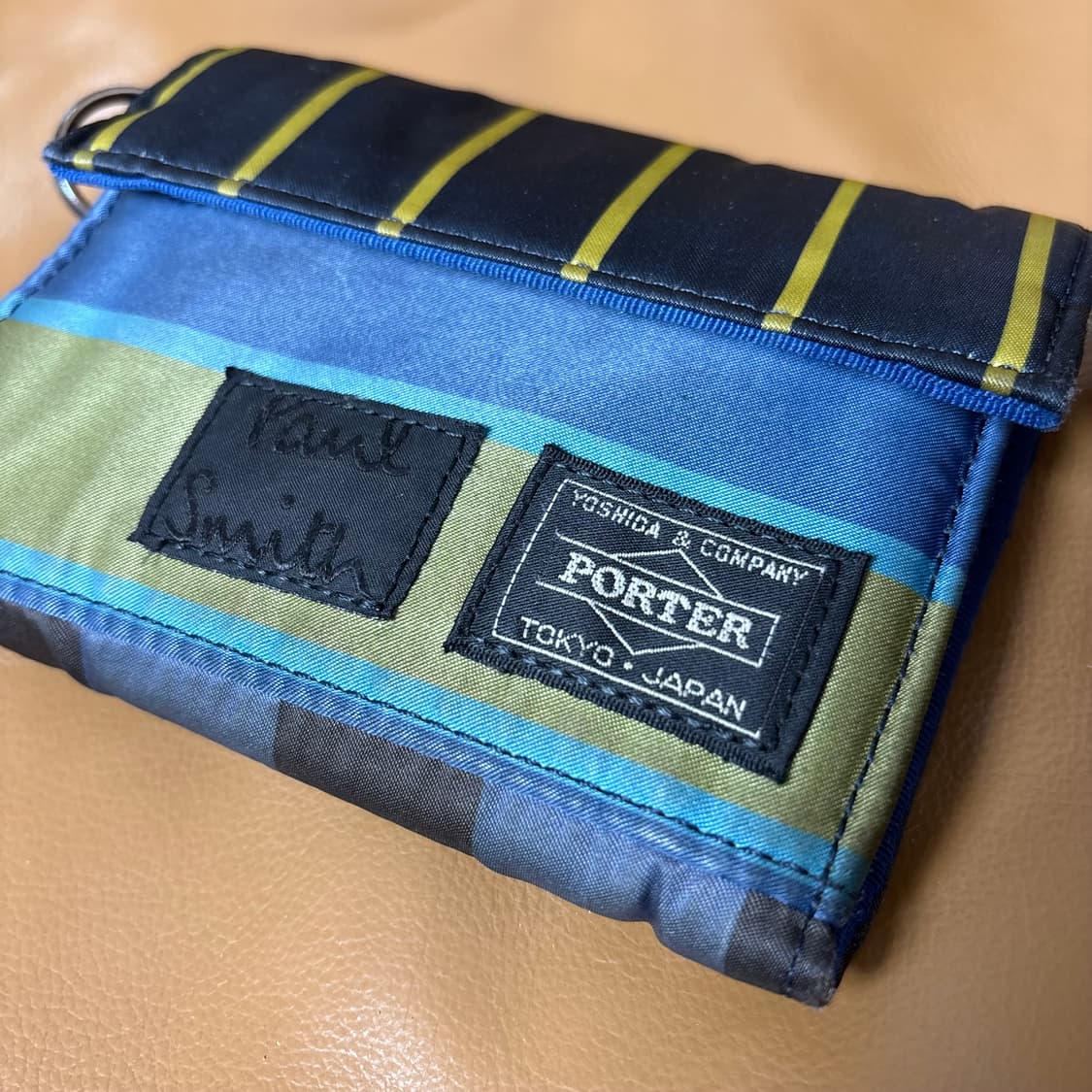 PORTER 포터 X 폴스미스 트라이폴드 월렛 지갑 상품이미지7