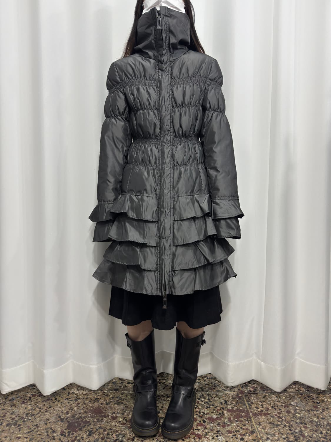 design silver twoway  padding 상품이미지2