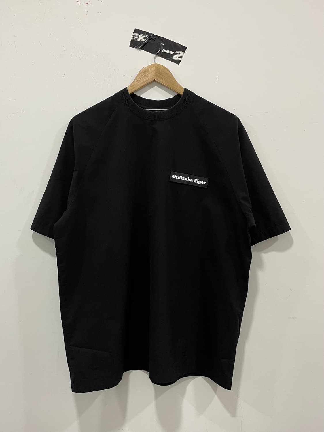 Onitsuka Tiger 오니츠카 타이거 벨크로패치 로고 반팔티셔츠 상품이미지2