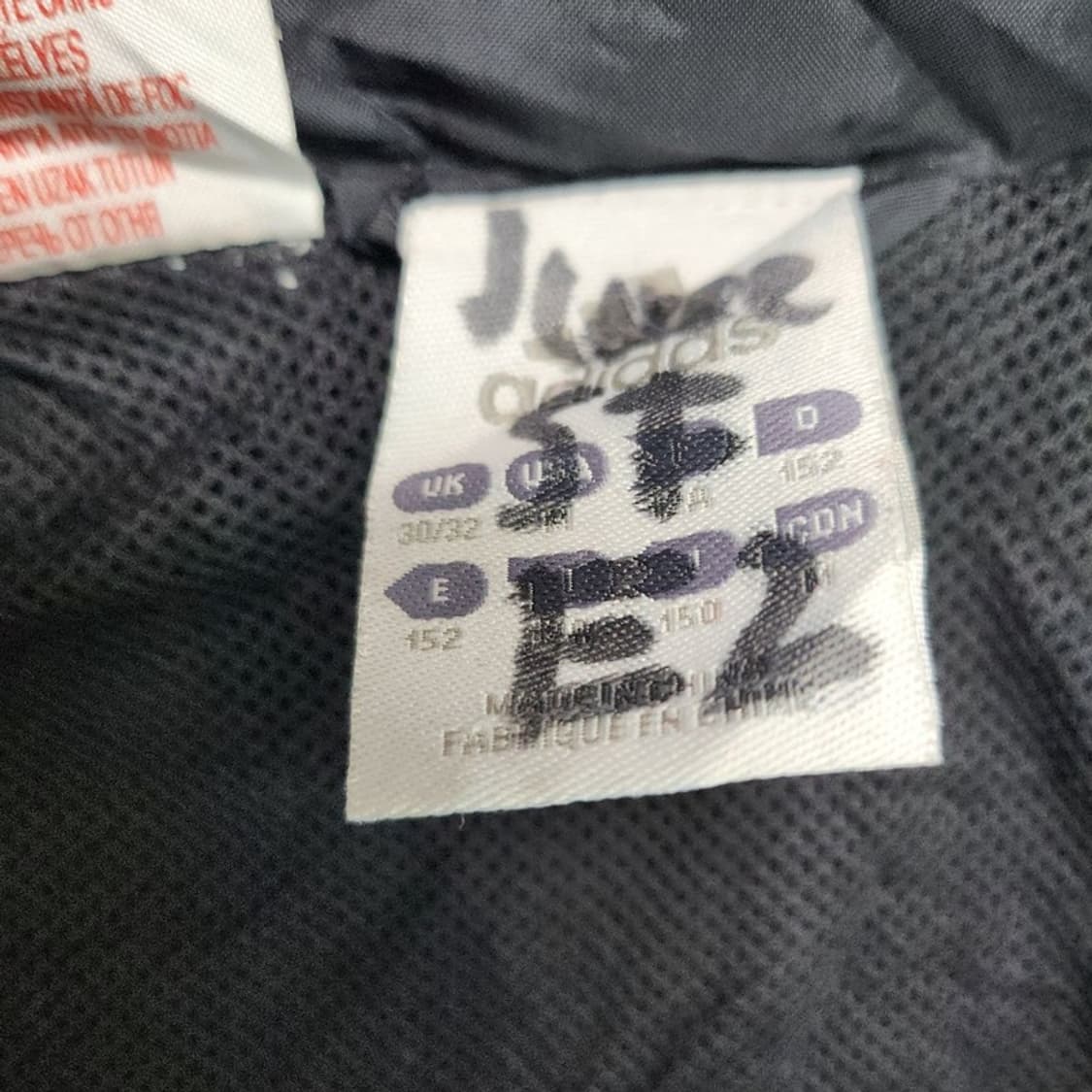 ADIDAS 아약스 암스테르담 바람막이 자켓 Women M 상품이미지5