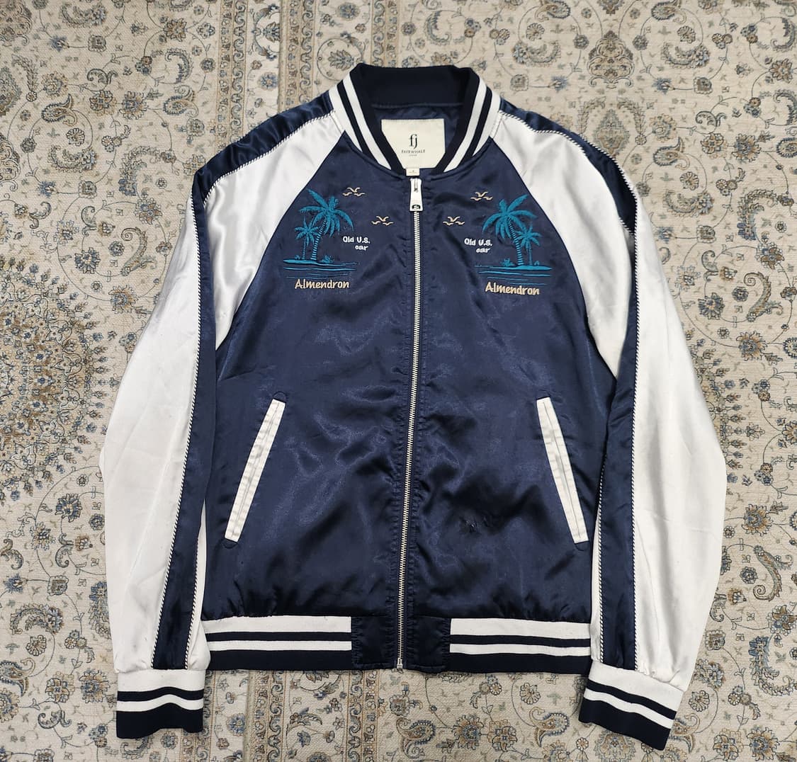 페어웨일 야자수 로고 스카쟌자켓 L 상품이미지1