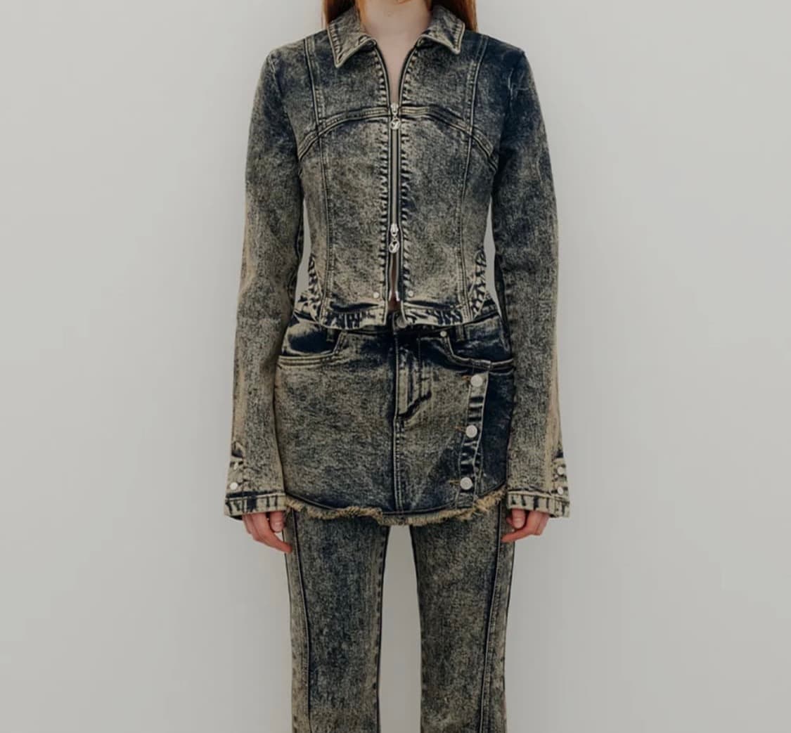 YUSE / 투웨이 데님 셔츠 자켓 S 상품이미지1