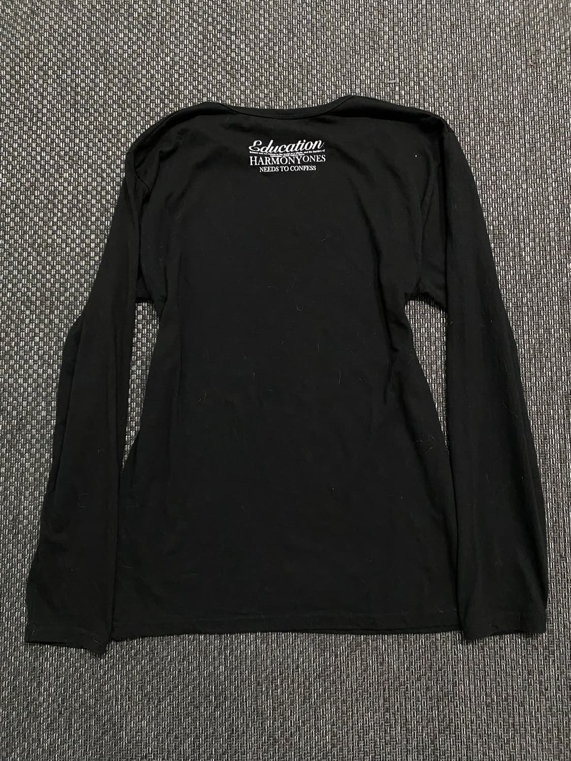 [Beaumere]00’s Lettering Black Sleeve 상품이미지6