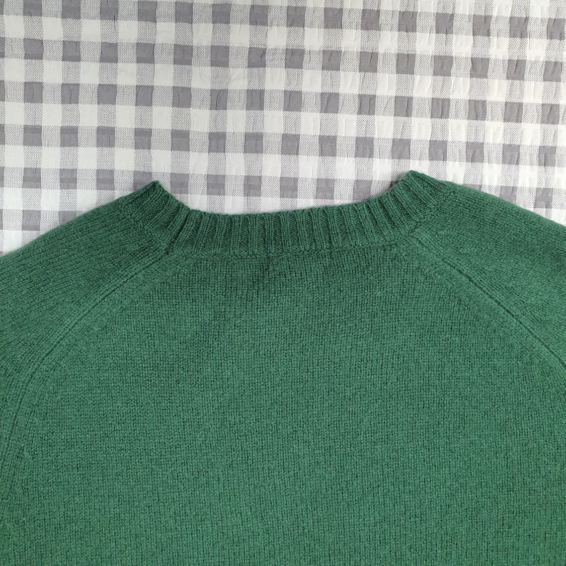 유니클로 울100 긴소매 니트 남자95 상품이미지6