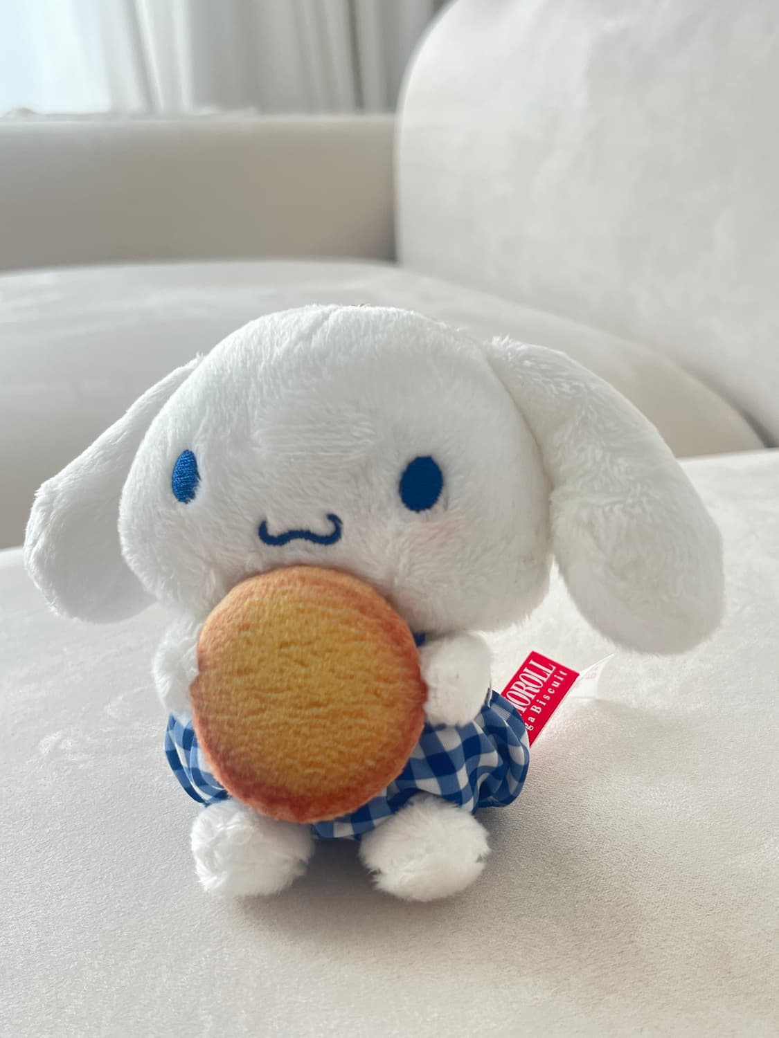 시나모롤 모리가나 비스킷 콜라보 키링 인형 상품이미지1