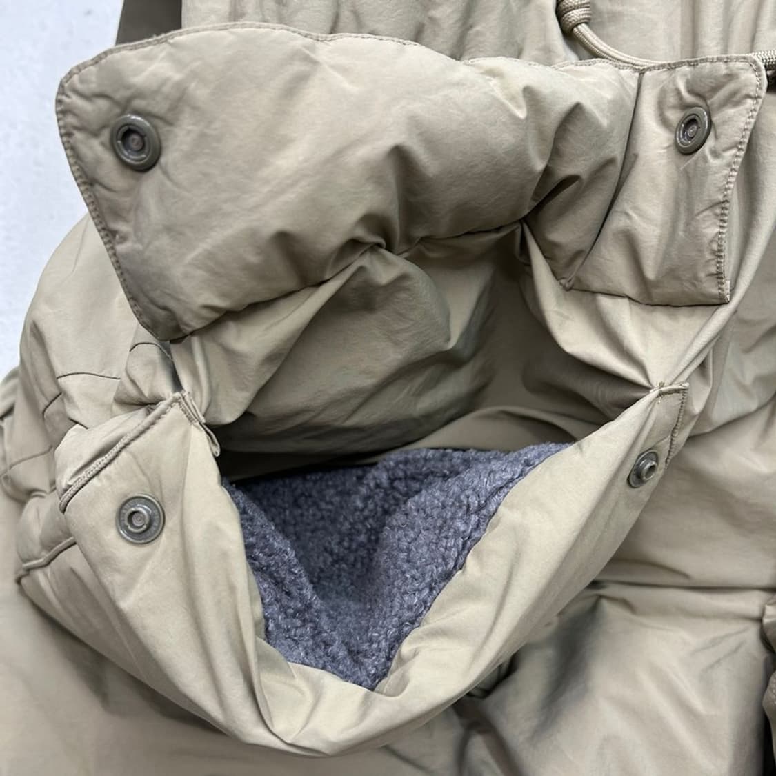 토마스모어 시티 몬스터 파카 엉글 베이지 L 상품이미지4