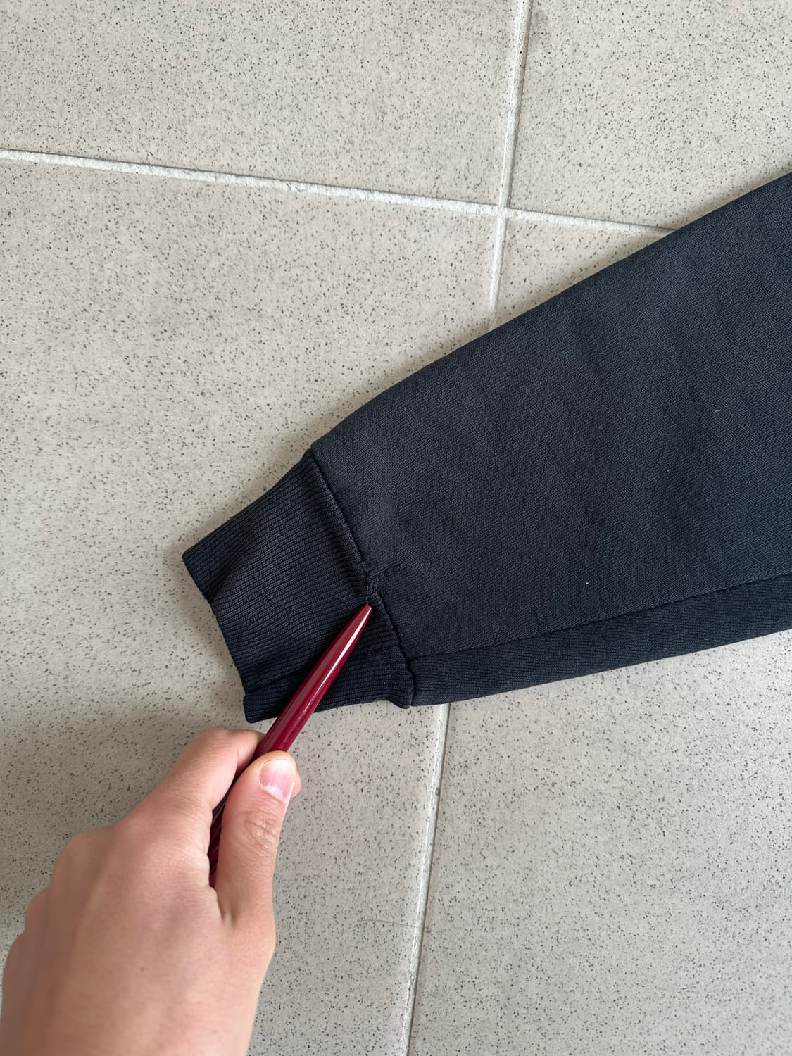 90s 빈티지 러셀 스웻셔츠 블랙 M USA 상품이미지6