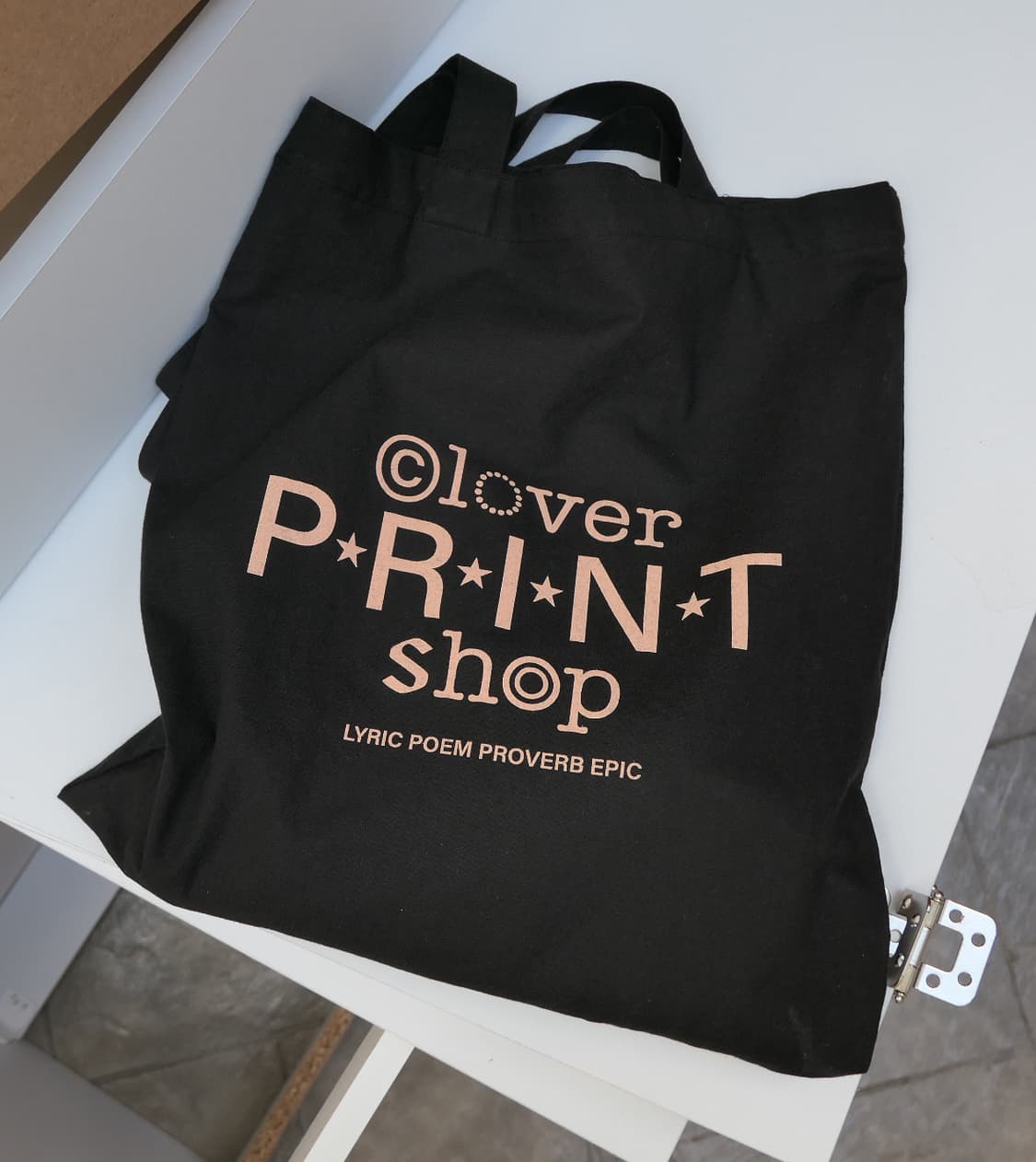 Clover print bag 상품이미지3