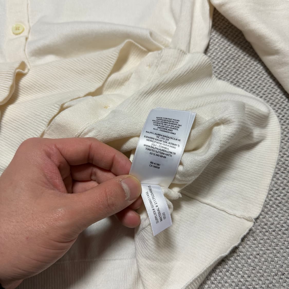 폴로 랄프로렌 숏 가디건 (우먼스) 상품이미지4