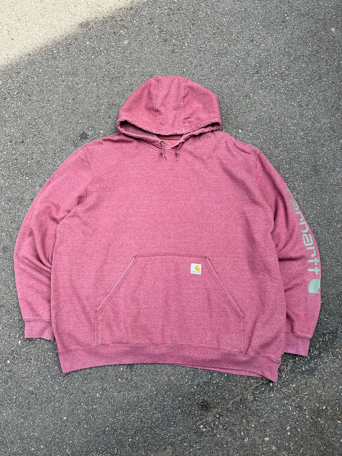 3XL) PINK Carhartt Sun Faded Hoodie 상품이미지1