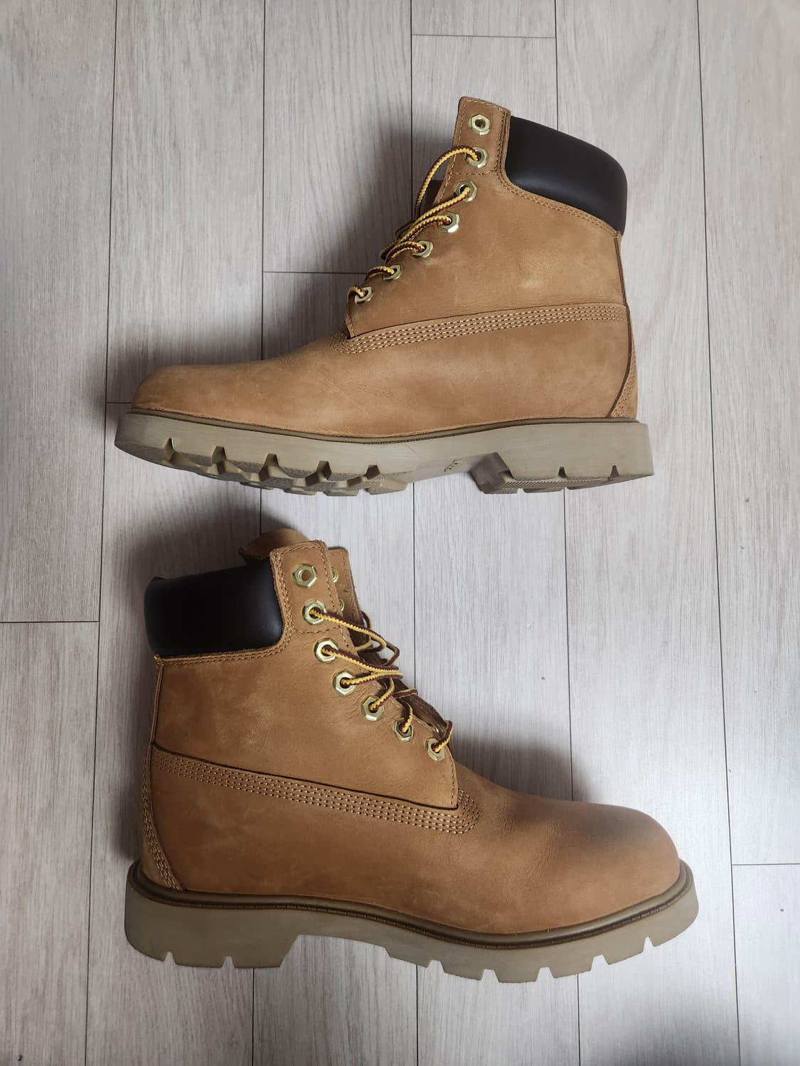 (새제품) 팀버랜드 6인치 워터프루프 옐로우 7.5W 255 상품이미지2