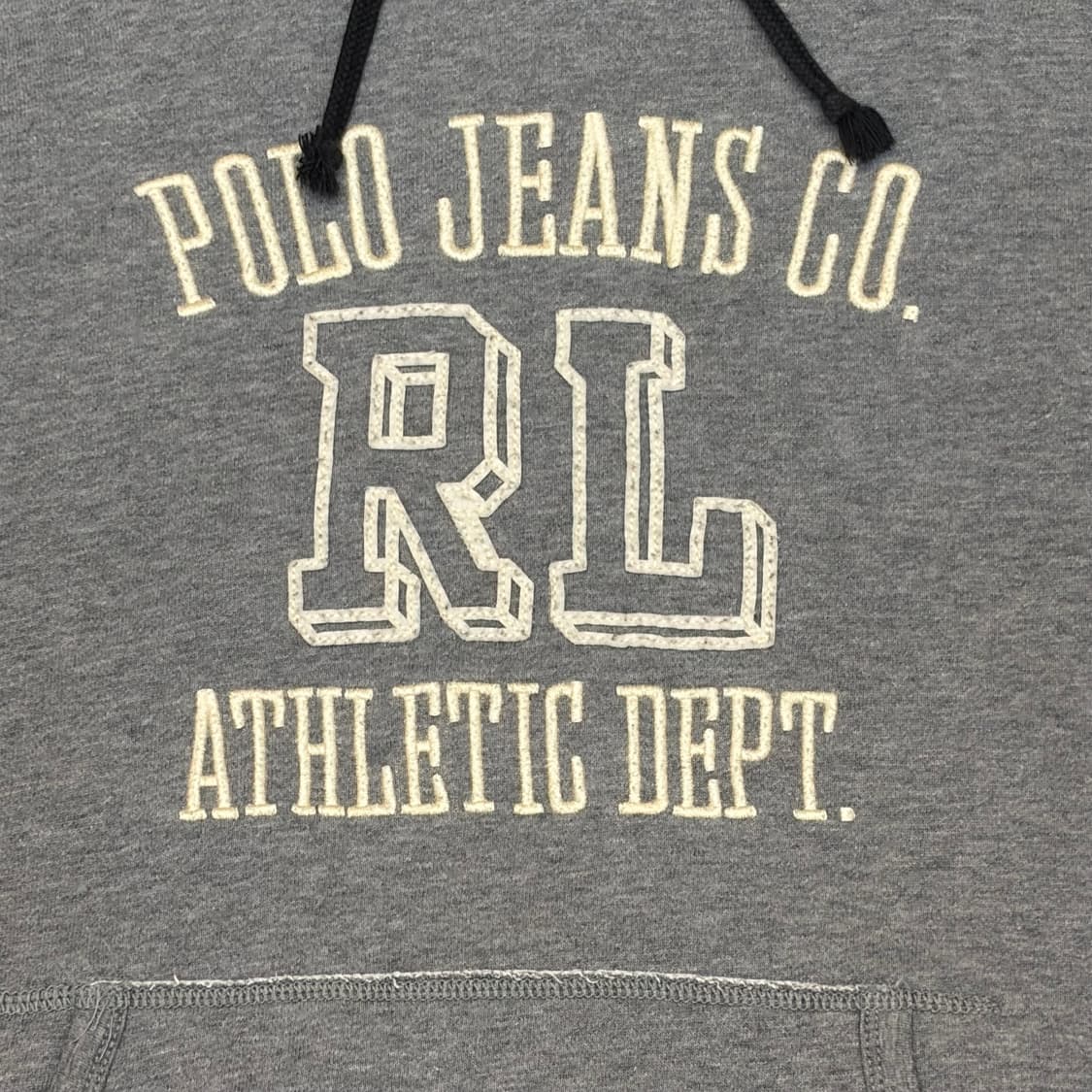 90s 미국 빈티지 폴로랄프로렌 폴로진 빅로고 후드티 상품이미지4